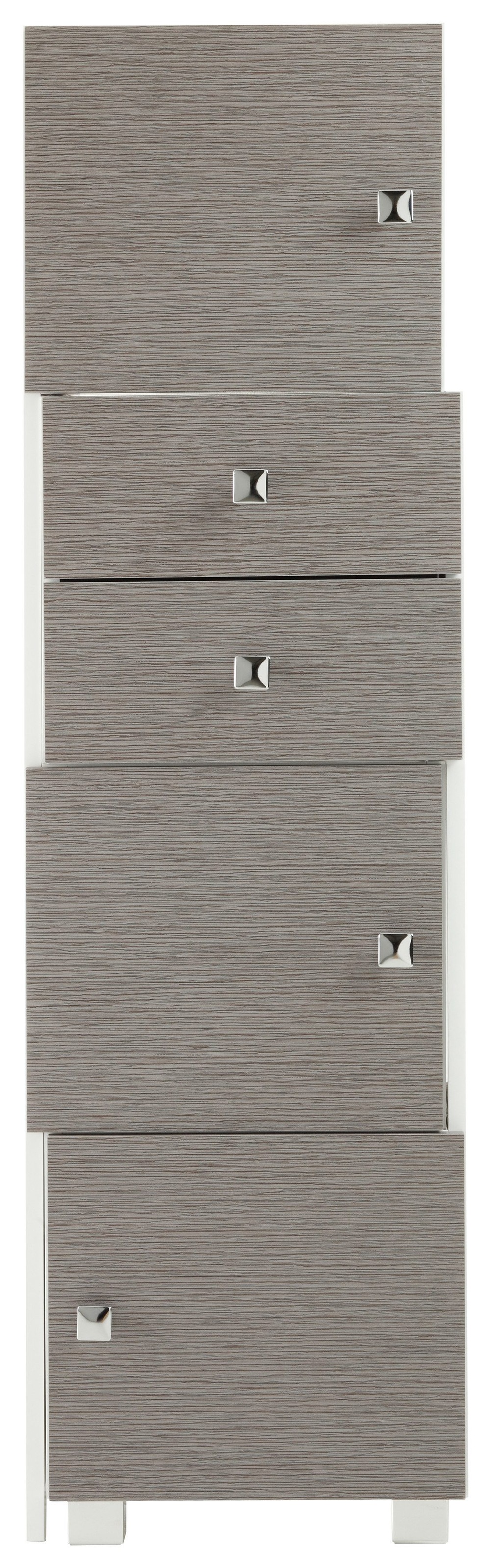 Image of Schildmeyer Schieberegal »Bozen«, Breite 38-68 cm, Badregal, mit 3 Türen & 2 Schubladen bei Ackermann Versand Schweiz