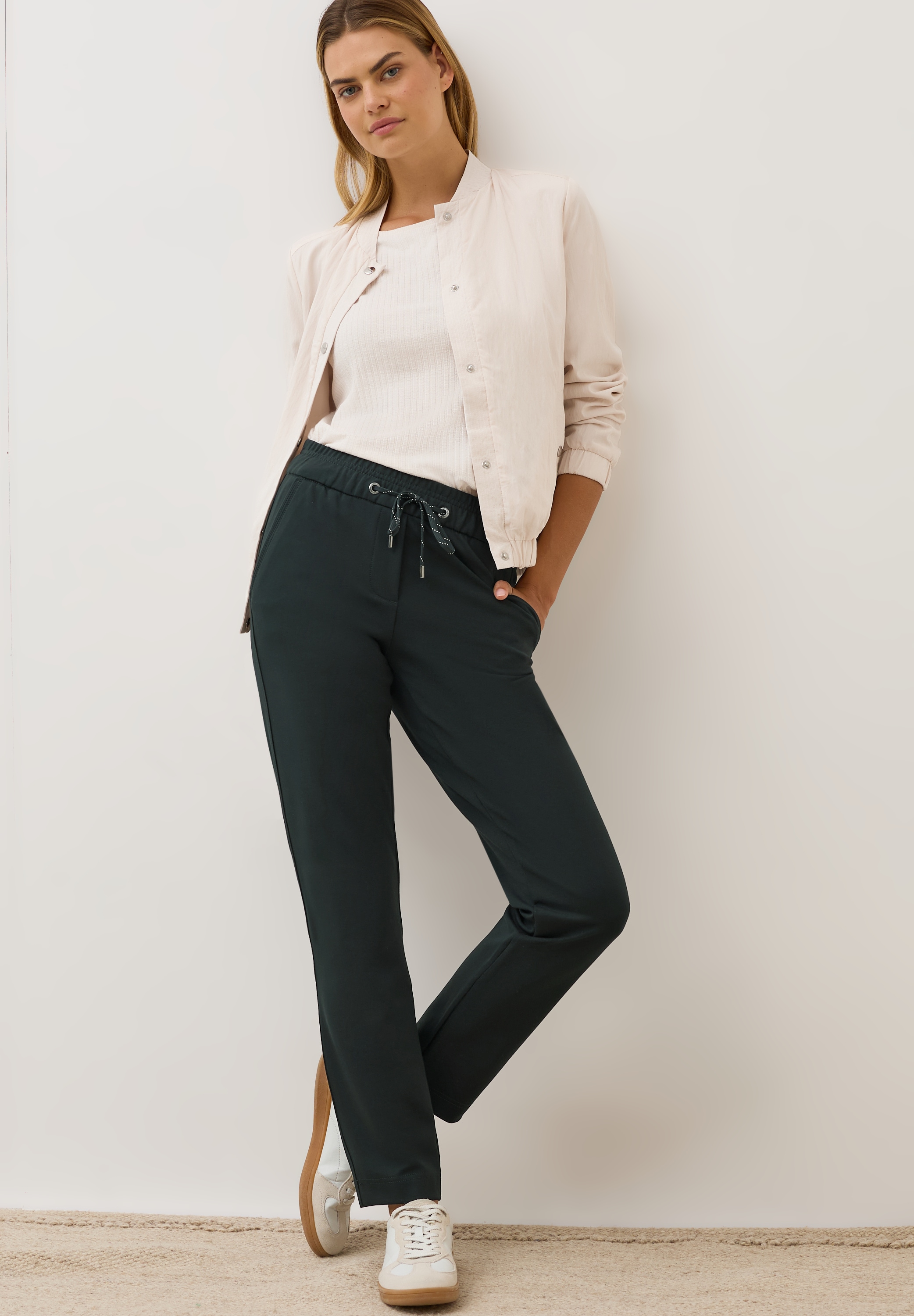 Cecil Stoffhose »Style Tracey«  mit elastischem Bund und Tunnelzug