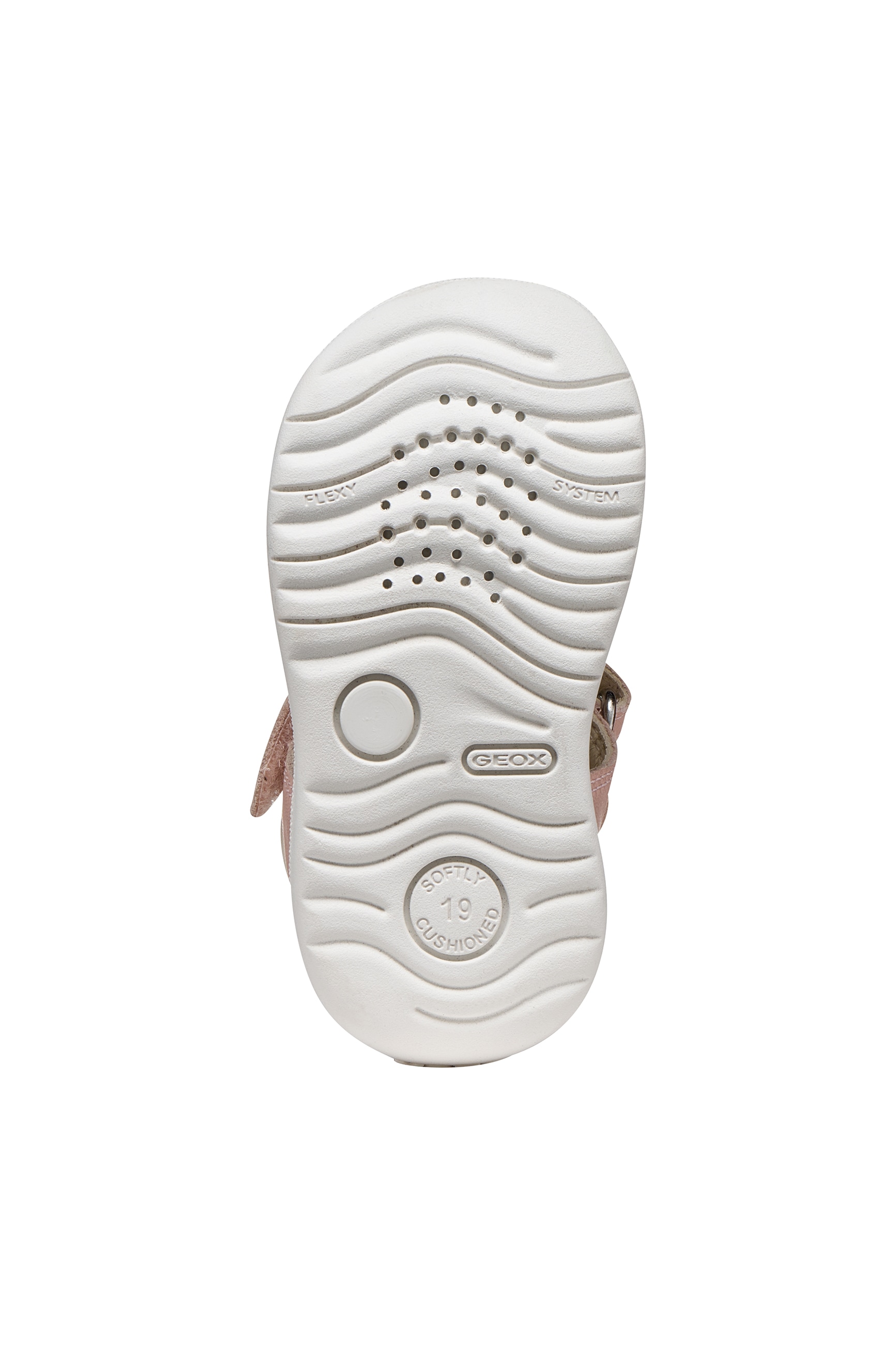 Geox Chaussures de marche »B SANDAL MACCHIA GIR«  chaussure bébé avec fermeture velcro, gabarit de taille à télécharger