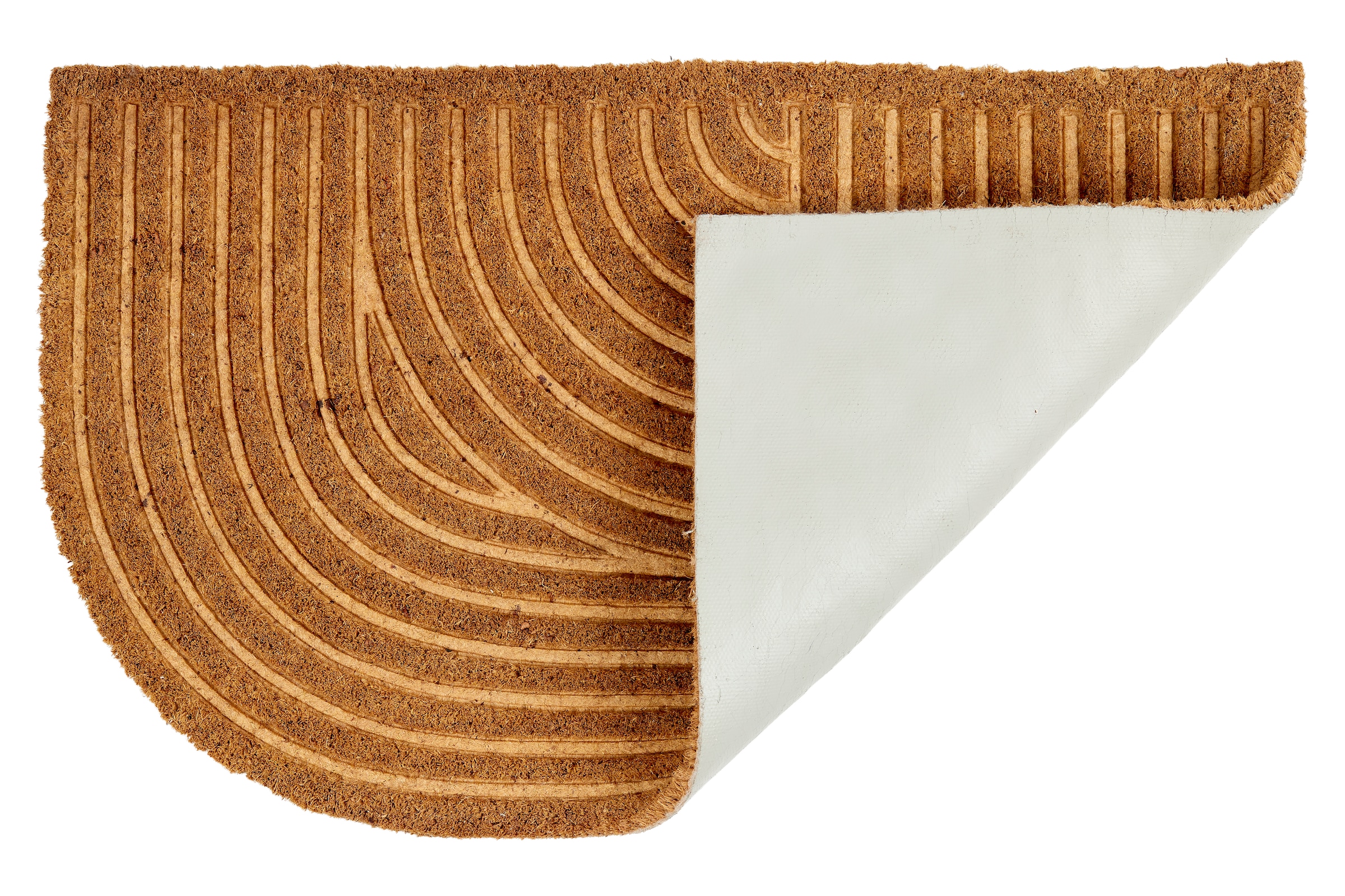 ASTRA Tapis de sol »Coco Shape 008« Rectangulaire 15 mm Höhe Paillasson, coco, arrondi, antidérapant