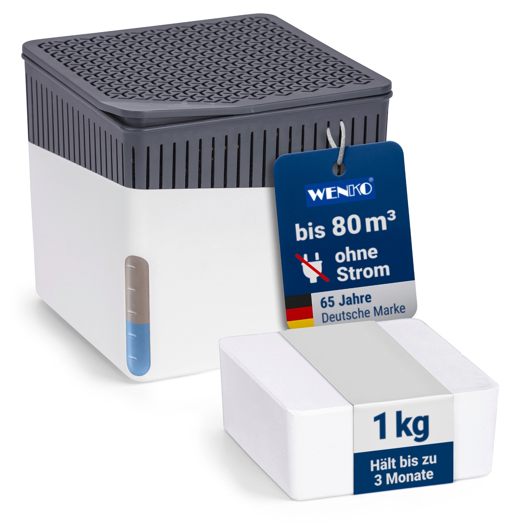 WENKO Déshumidificateur d'air »Cube« für 80 m³ Räume 1000 g