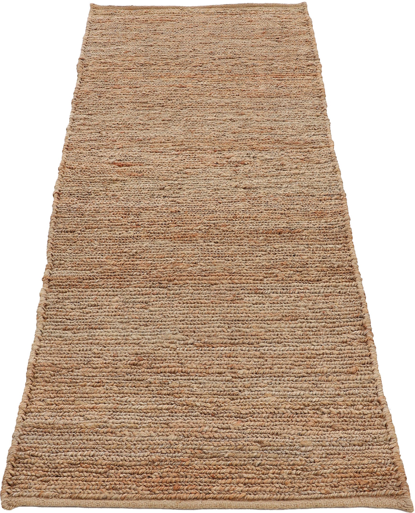 carpetfine Läufer »Nala Juteteppich Naturfaser«, rechteckig, 9 mm Höhe, wendbar, aus 100% Jute, in vielen Grössen und Formen, quadratisch, rund
