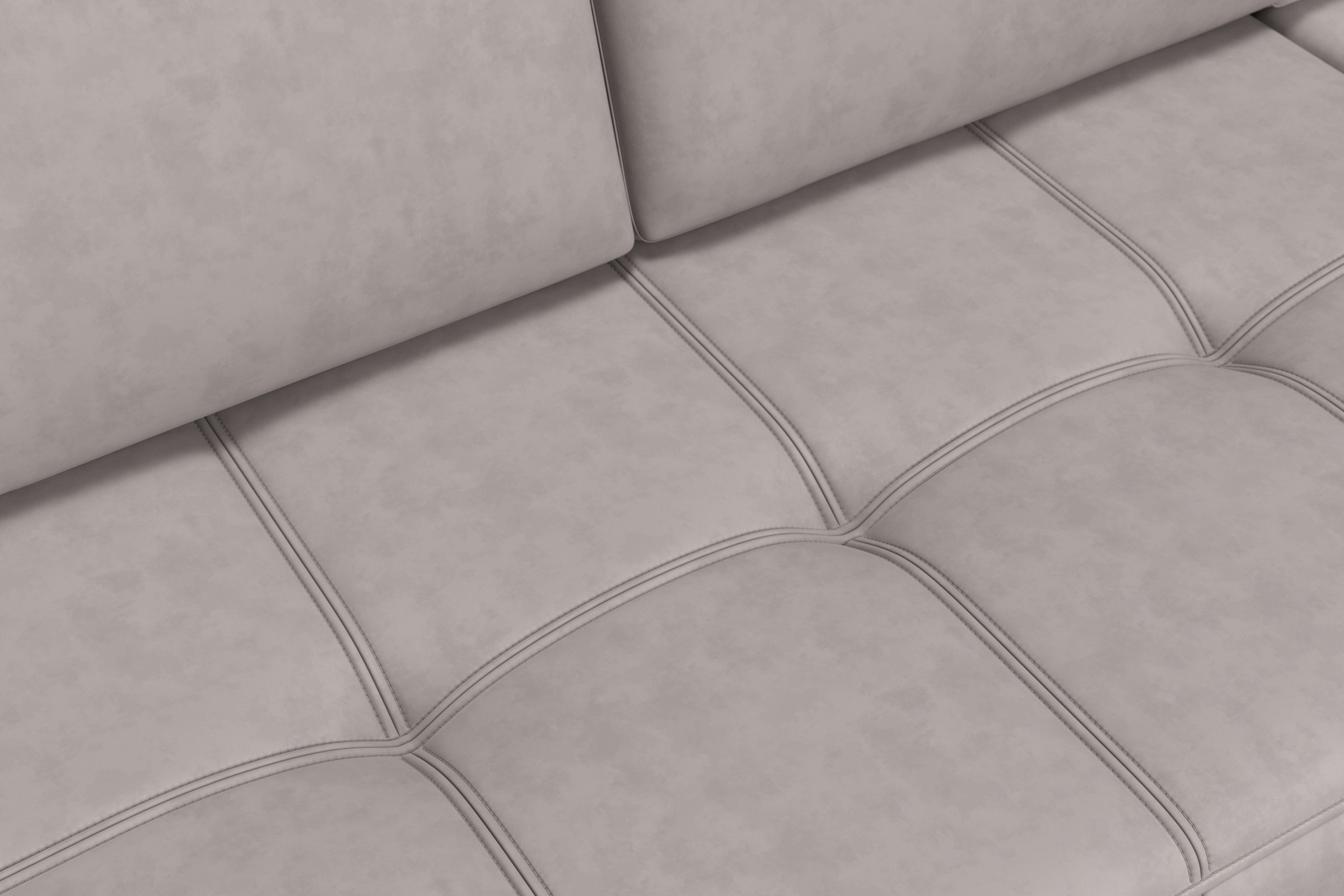sit&more Wohnlandschaft »Bendigo U-Form«, inklusive Sitztiefenverstellung, Bodenfreiheit 12 cm, in 2 Fussfarben