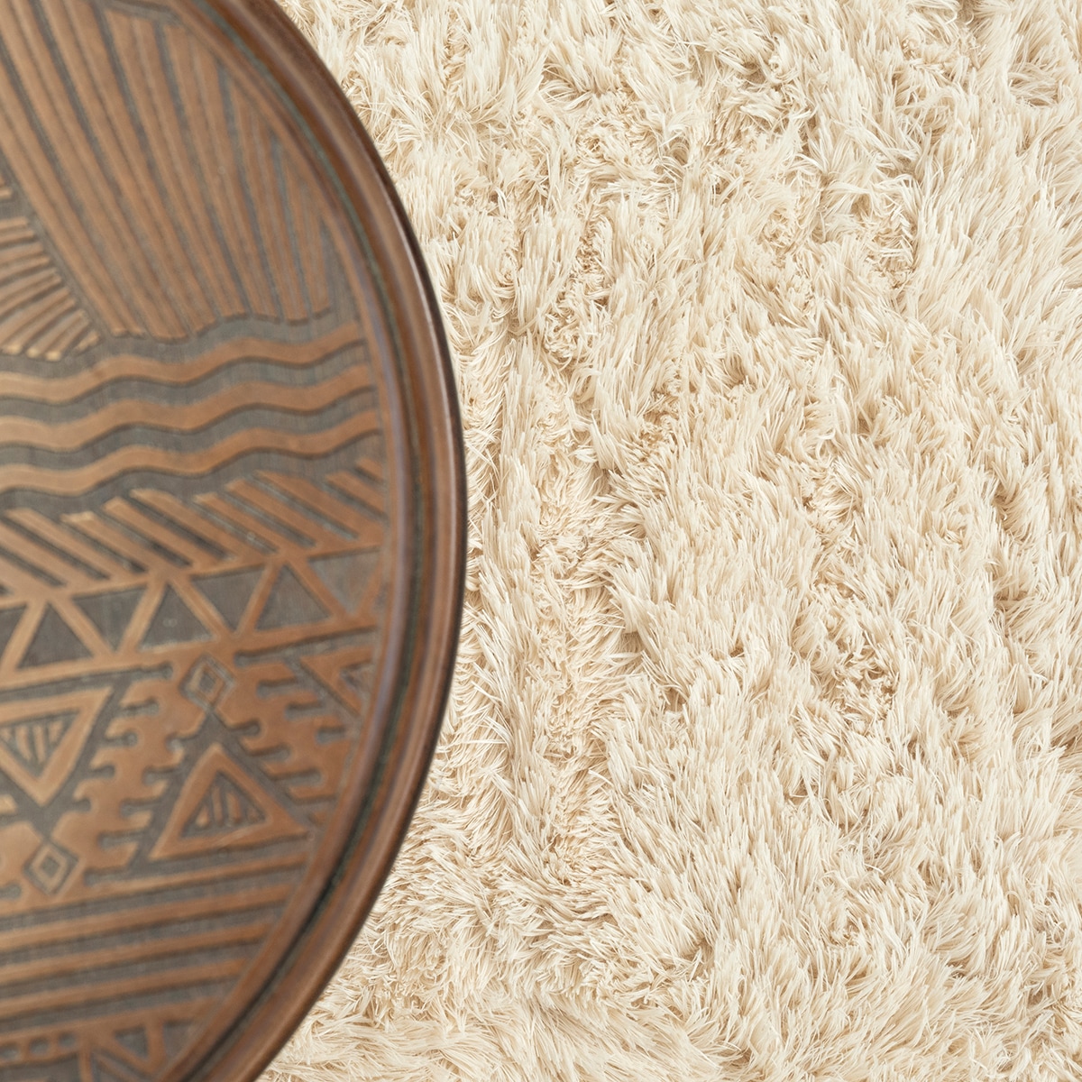 the carpet Teppich »Soft Shaggy« rechteckig 35 mm Höhe Flauschiger Hochflor Teppich, Wohnzimmer, Anti-Rutsch Unterseite