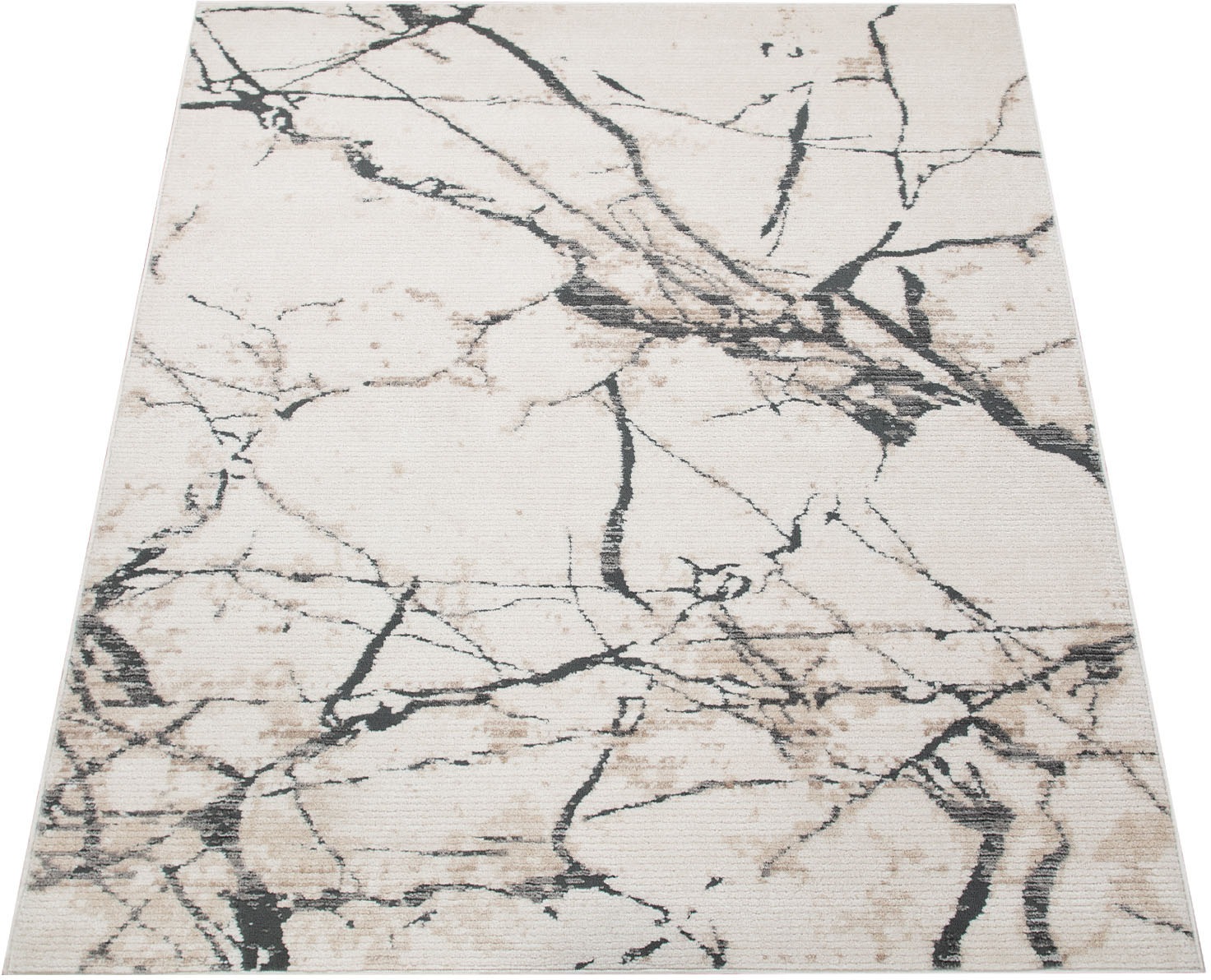 Image of Paco Home Teppich »Battal 822«, rechteckig, 8 mm Höhe, Kurzflor, modernes Marmor Design, ideal im Wohnzimmer & Schlafzimmer bei Ackermann Versand Schweiz
