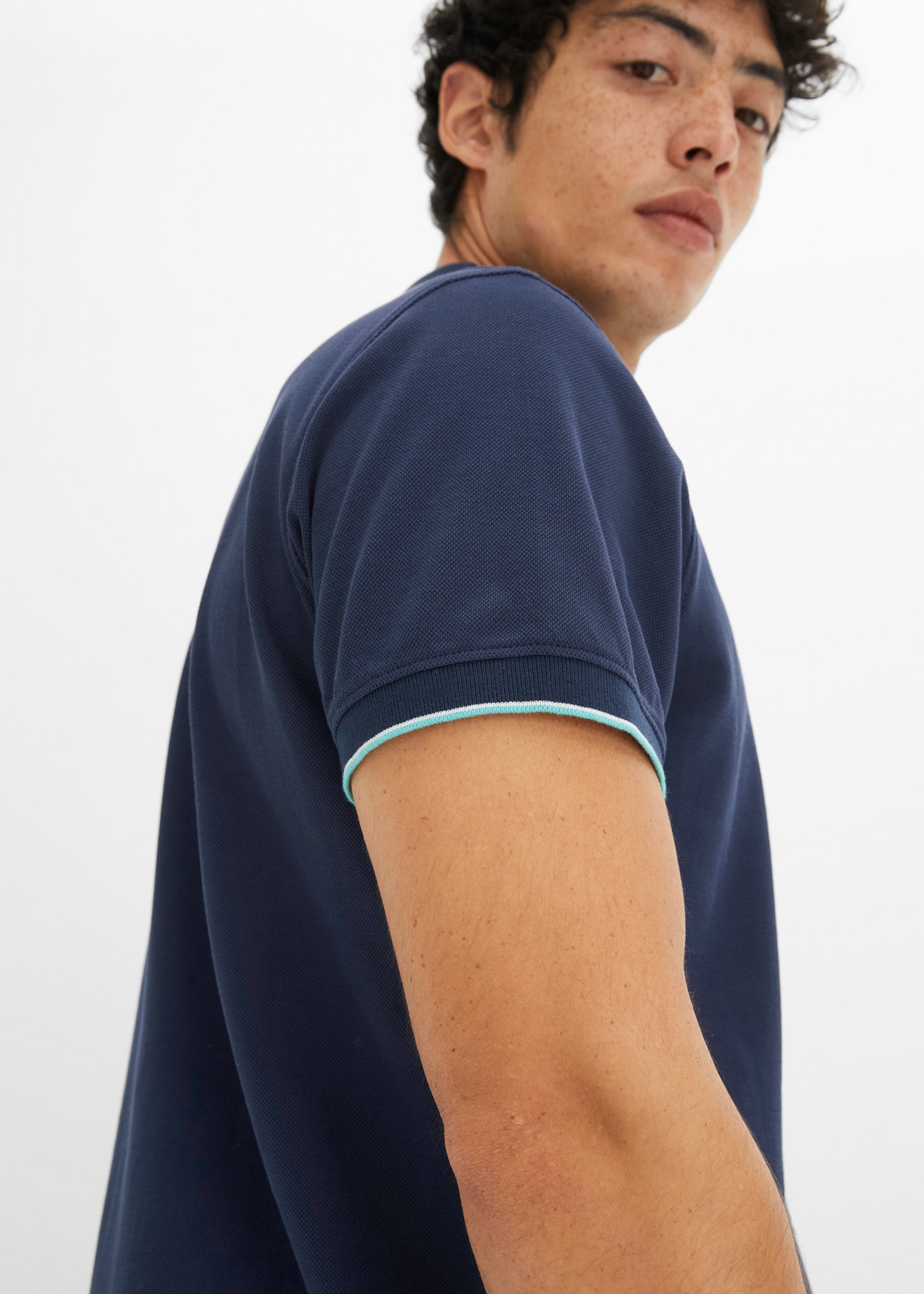 bonprix Poloshirt »Piqué-Poloshirt aus reiner Baumwolle«, Piqué-Poloshirt aus reiner Baumwolle
