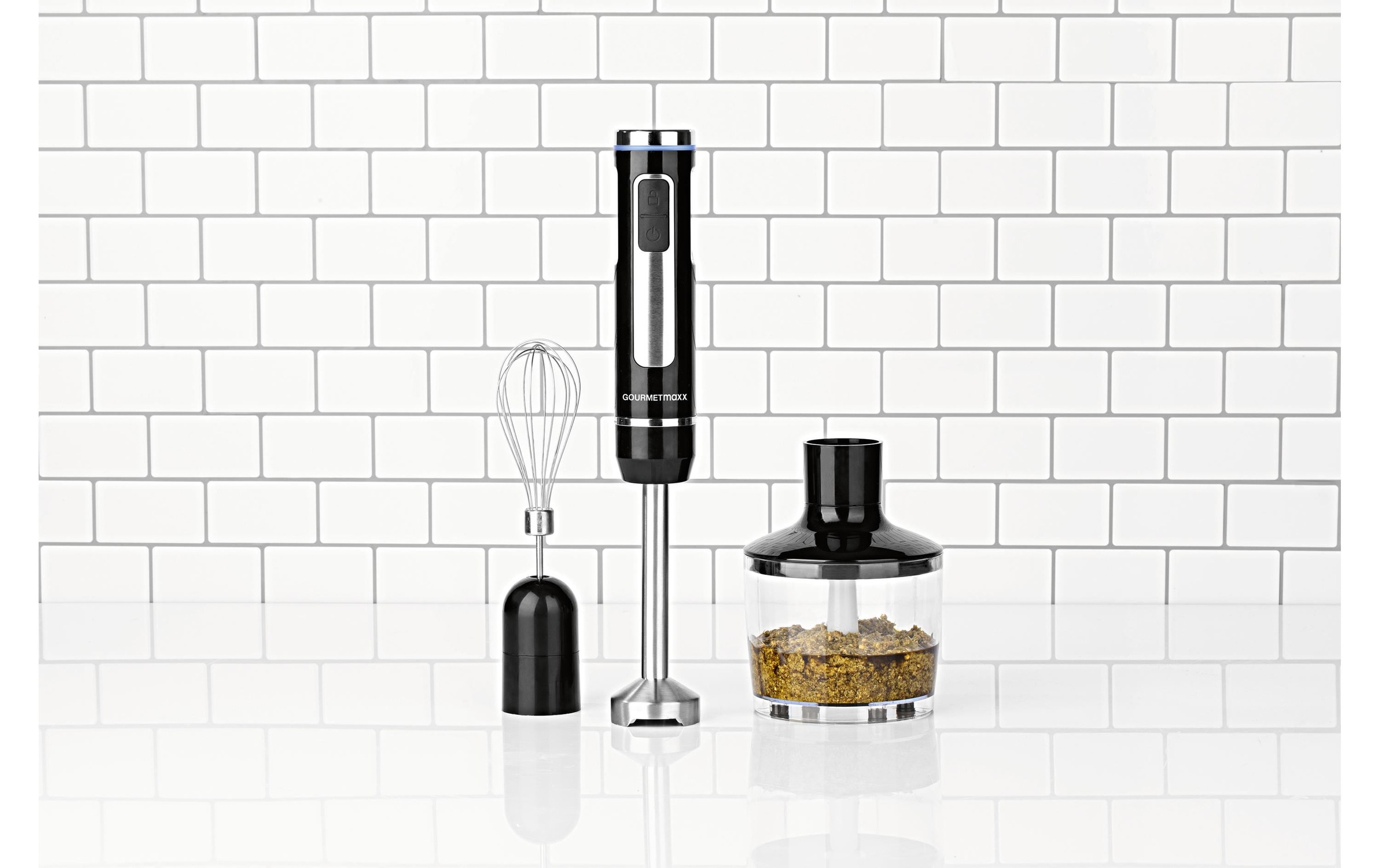 GOURMETmaxx Stabmixer »Schwarz«, 200 W