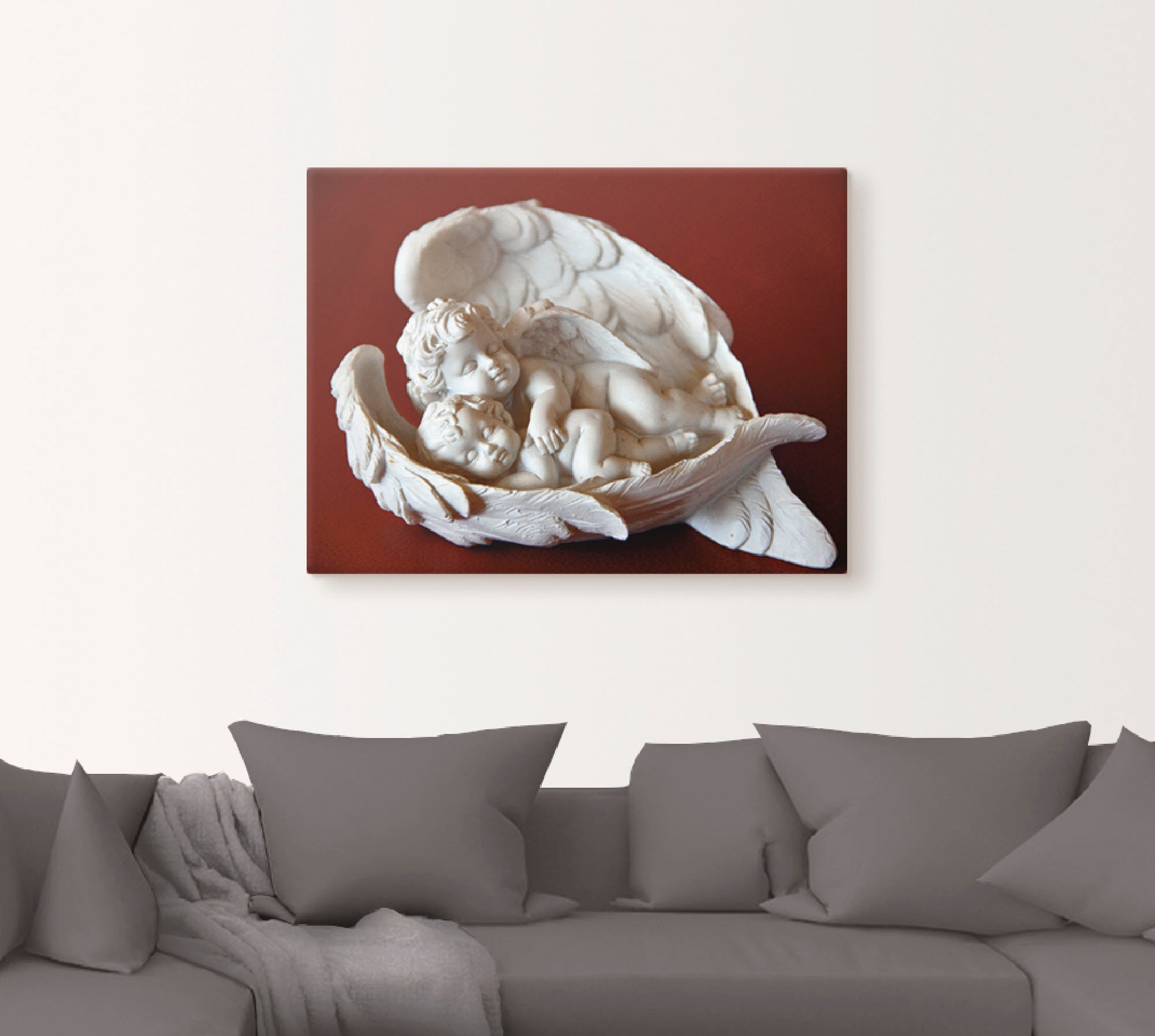 Artland Leinwandbild »Engel« Religion 1 Stk. tlg. auf Holzrahmen gespannt