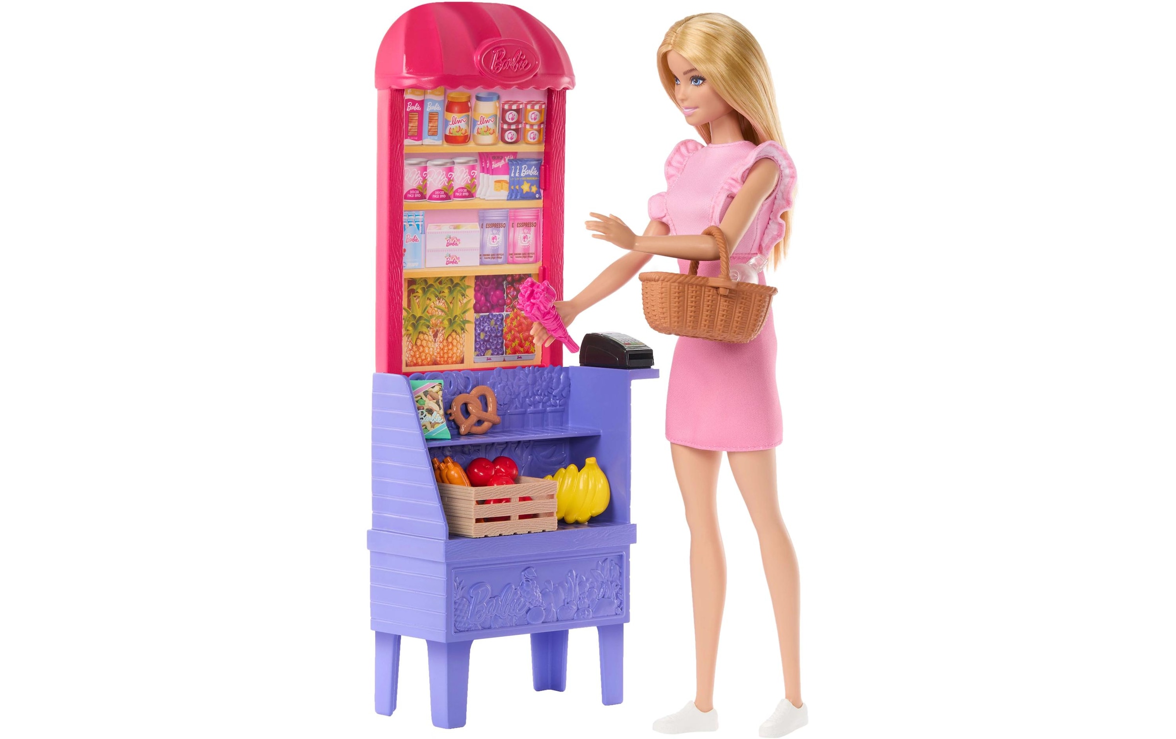 Barbie Anziehpuppe »Malibu Marktstand«