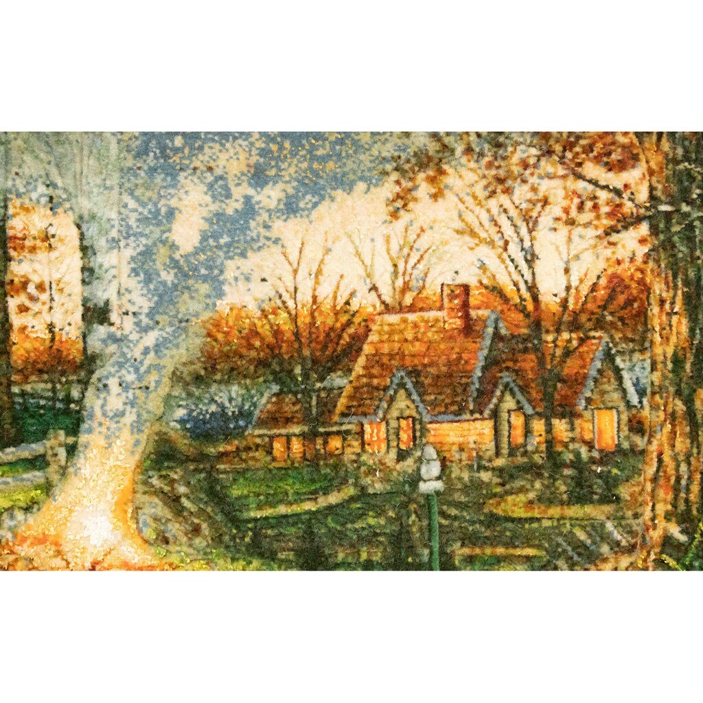 morgenland Wandteppich »Bild-Teppich Figurativ 102 x 62 cm«, rechteckig