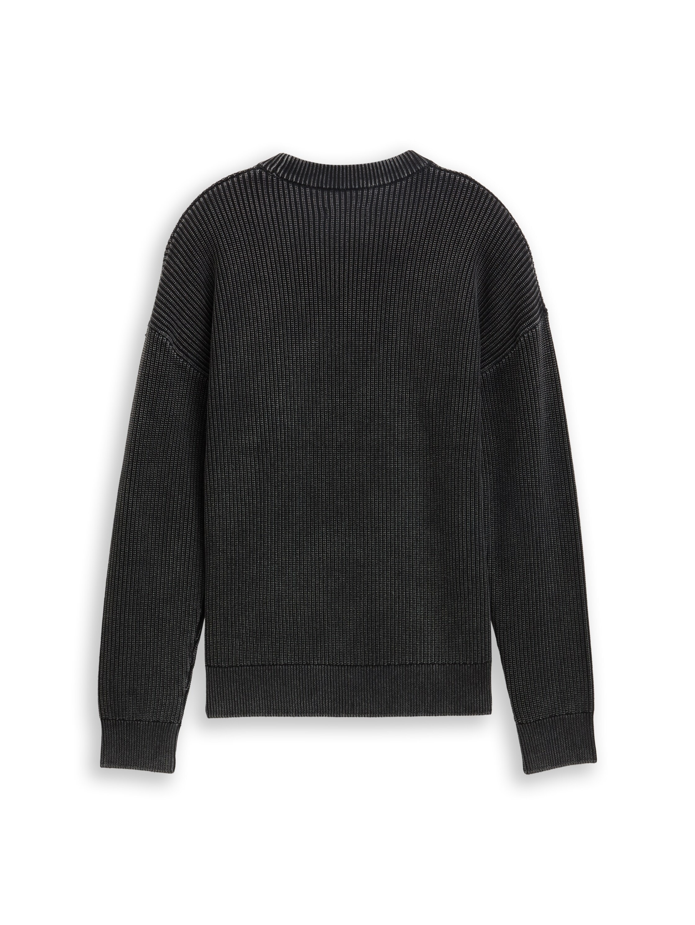 TOM TAILOR Pull en tricot aspect délavé