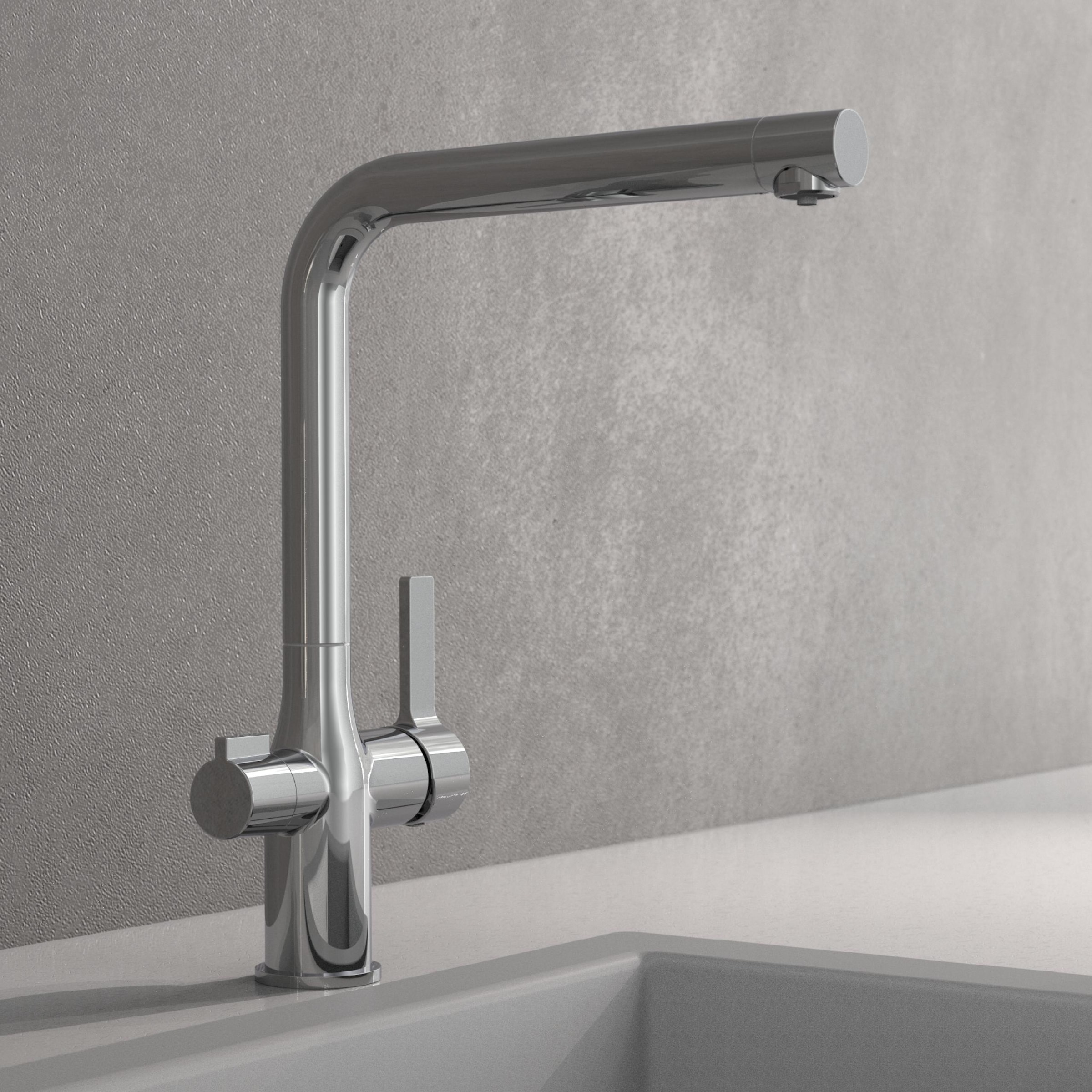 Schütte Robinet d'évier »AQUASTAR PRO« avec système de filtration pour eau potable, fonction Cold-Start pratique