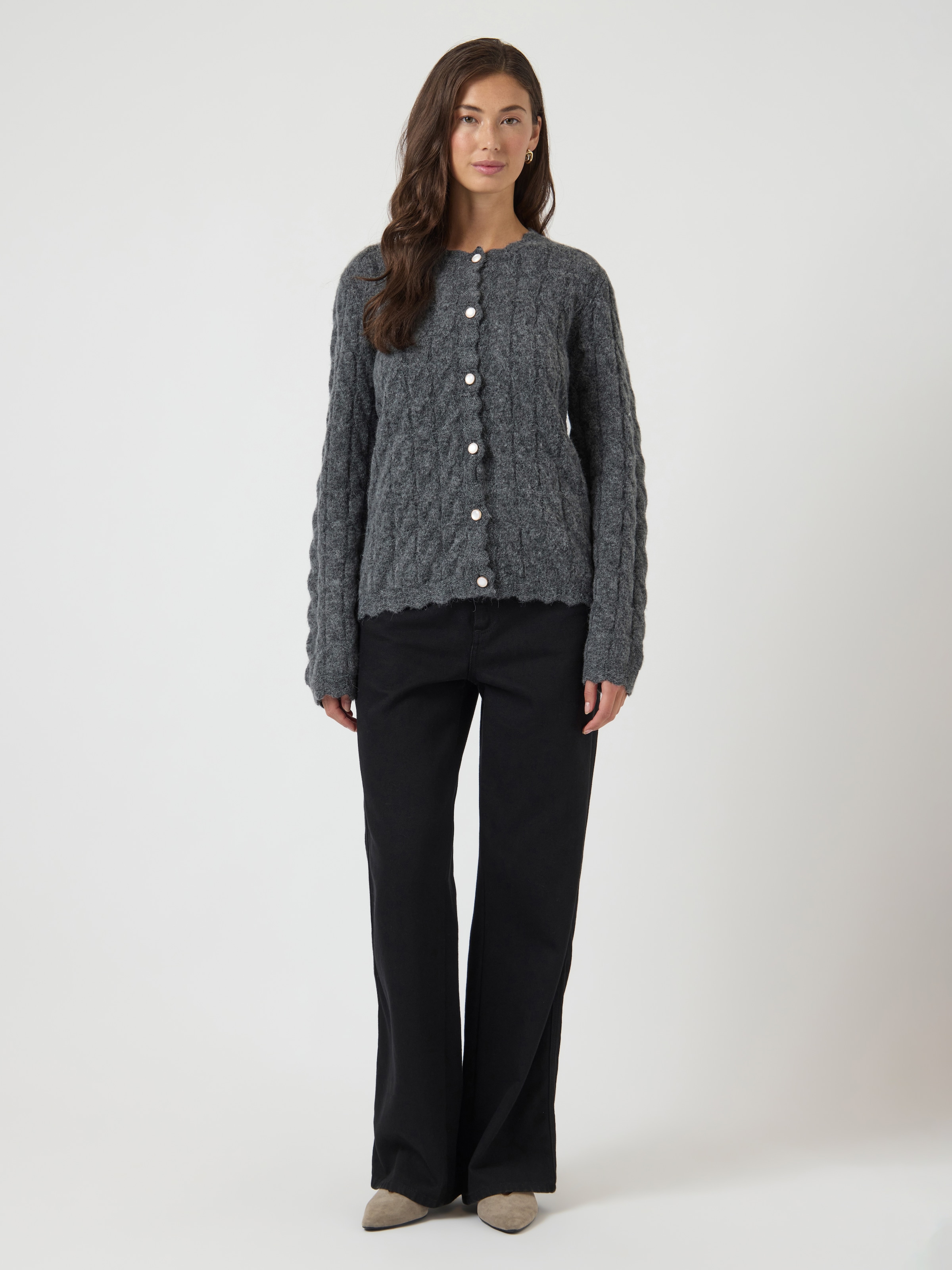 Y.A.S Veste en tricot »YASBUBERA LS KNIT CARDIGAN S. NOOS«