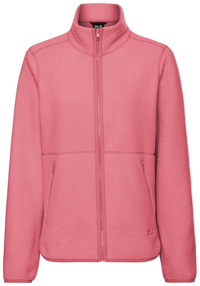 Jack Wolfskin Veste polaire »LITE CURL FZ W« atmungsaktives Material, elastische Kanten, Reissverschlusstaschen