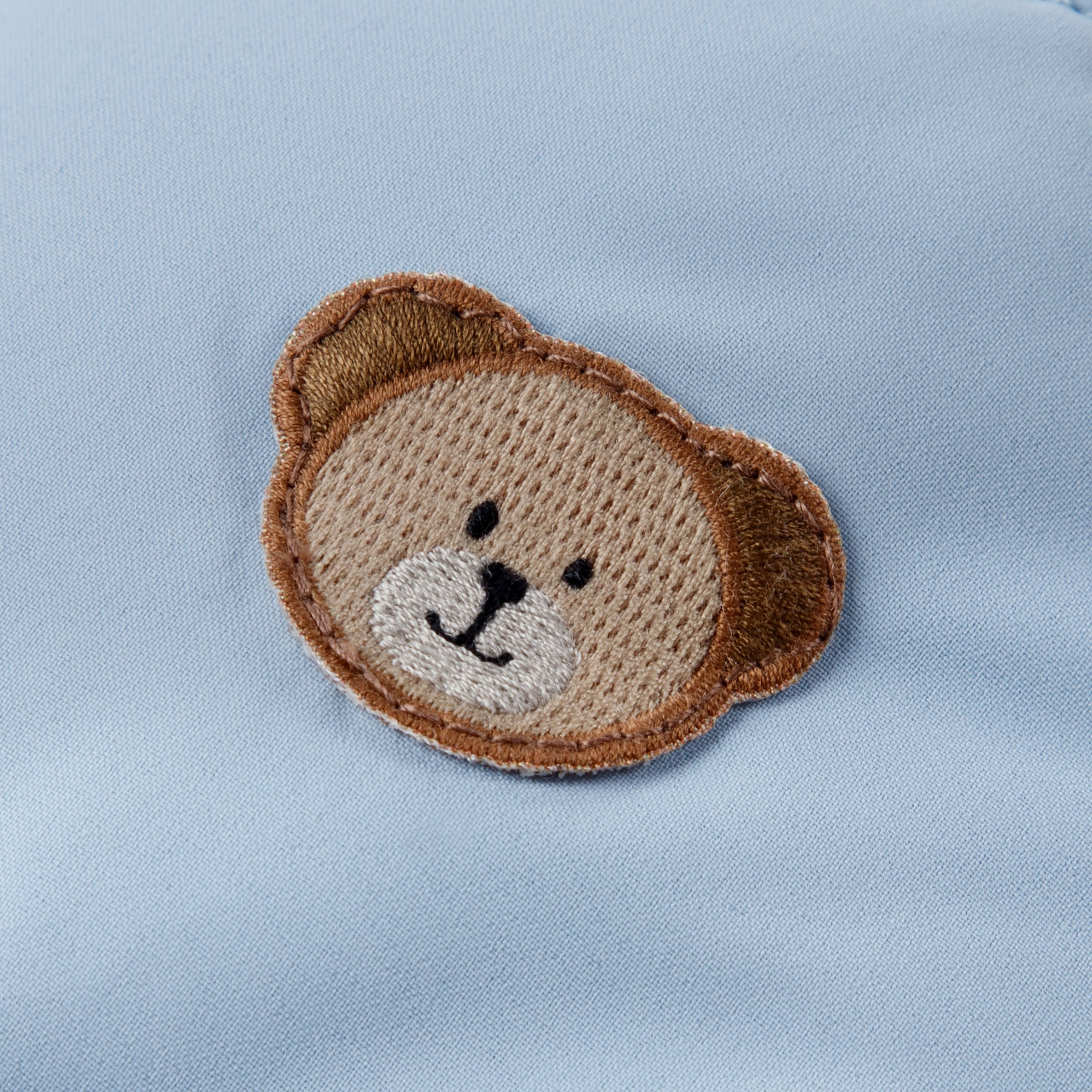 HUGGIES babywear Schneeoverall Schneeanzug für Girls und Boys mit Kapuze und Hasenohren