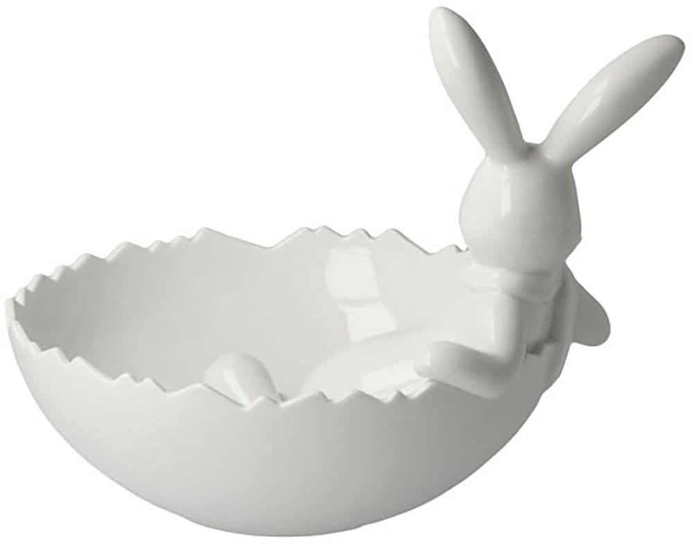 Goebel Osterhase »Figur Hase mit Schale Snow White - Sweets for my Sweet« Osterfigur, Dekofigur, Ostern, Osterdekoration