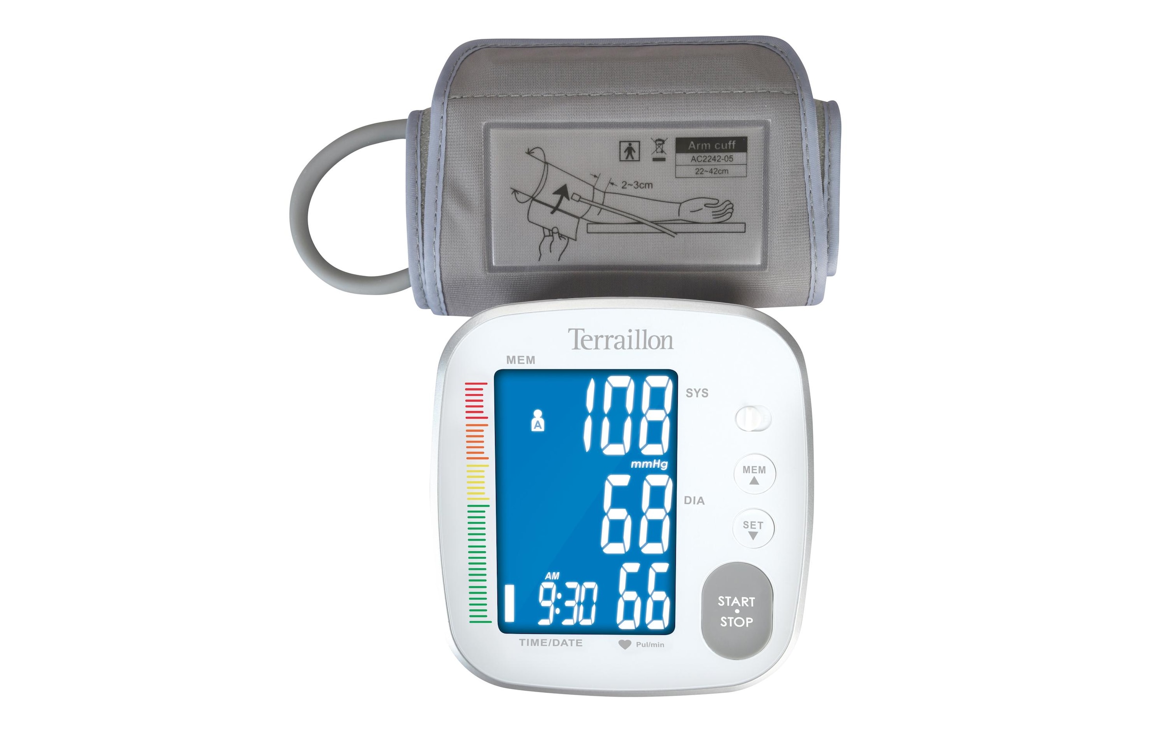 Terraillon Blutdruckmessgerät »Tensio Bras«