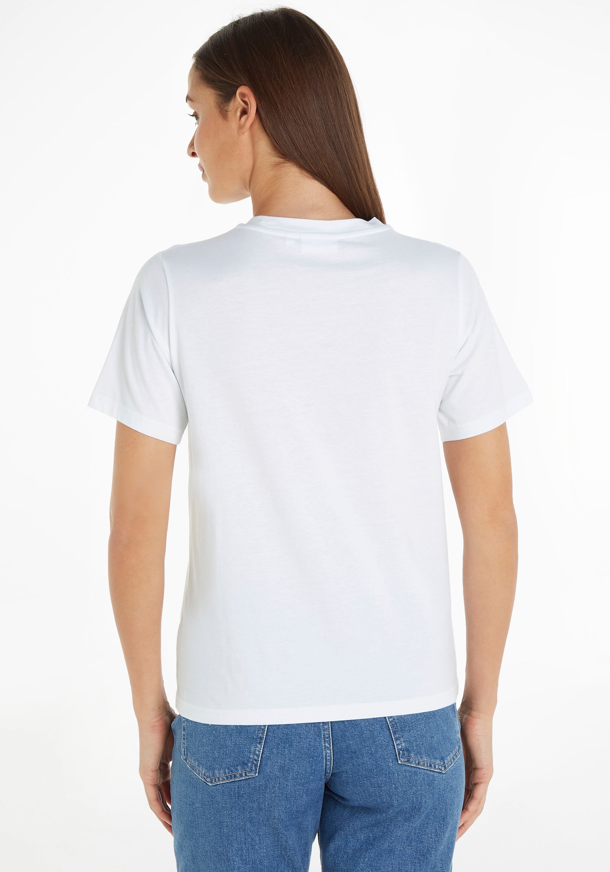 Calvin Klein Acheter mit T-Shirt, confortablement Floral-Printmuster
