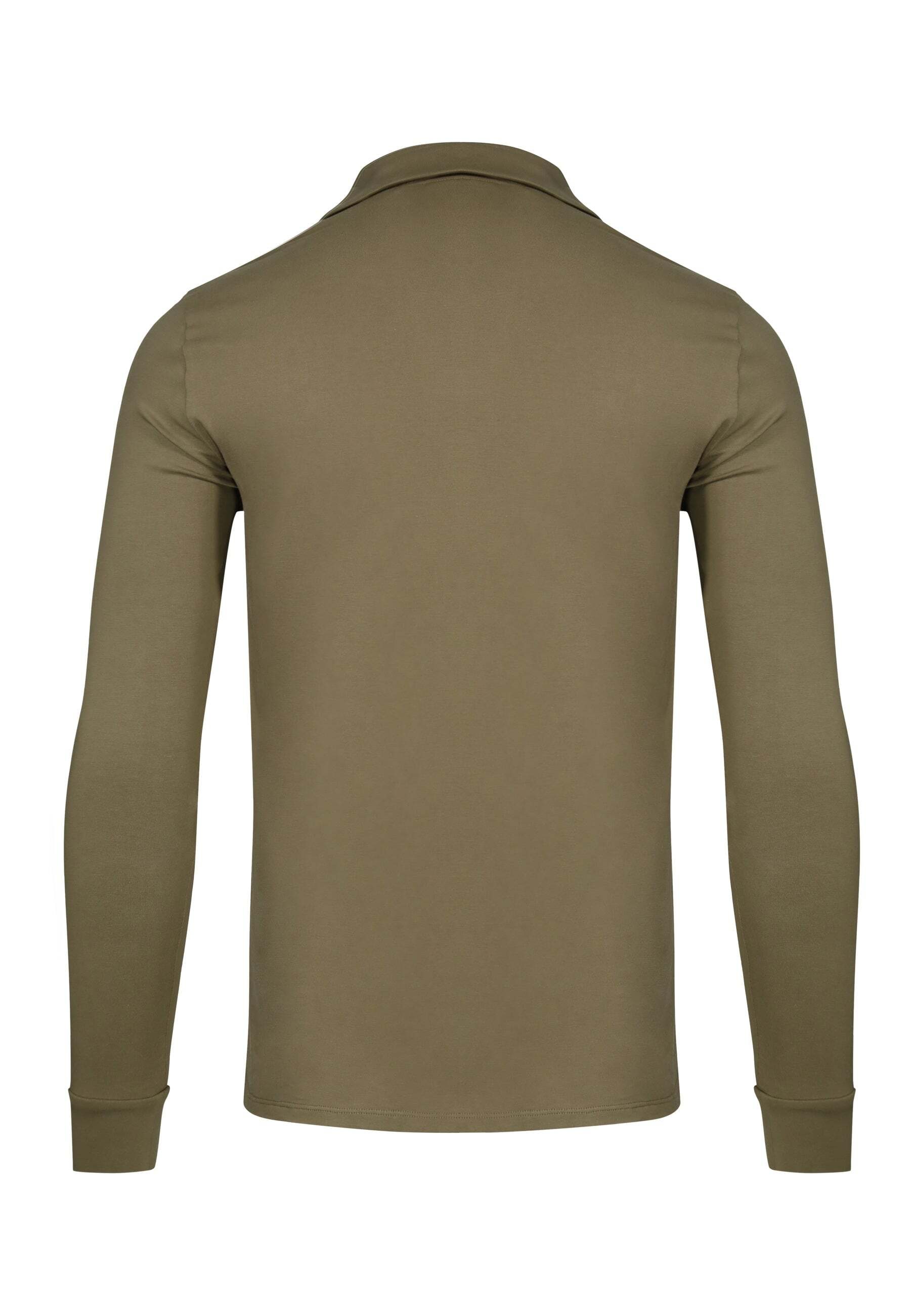 Siksilk Polo à manches longues »Siksilk Langarmpolo Longsleeved Revere«