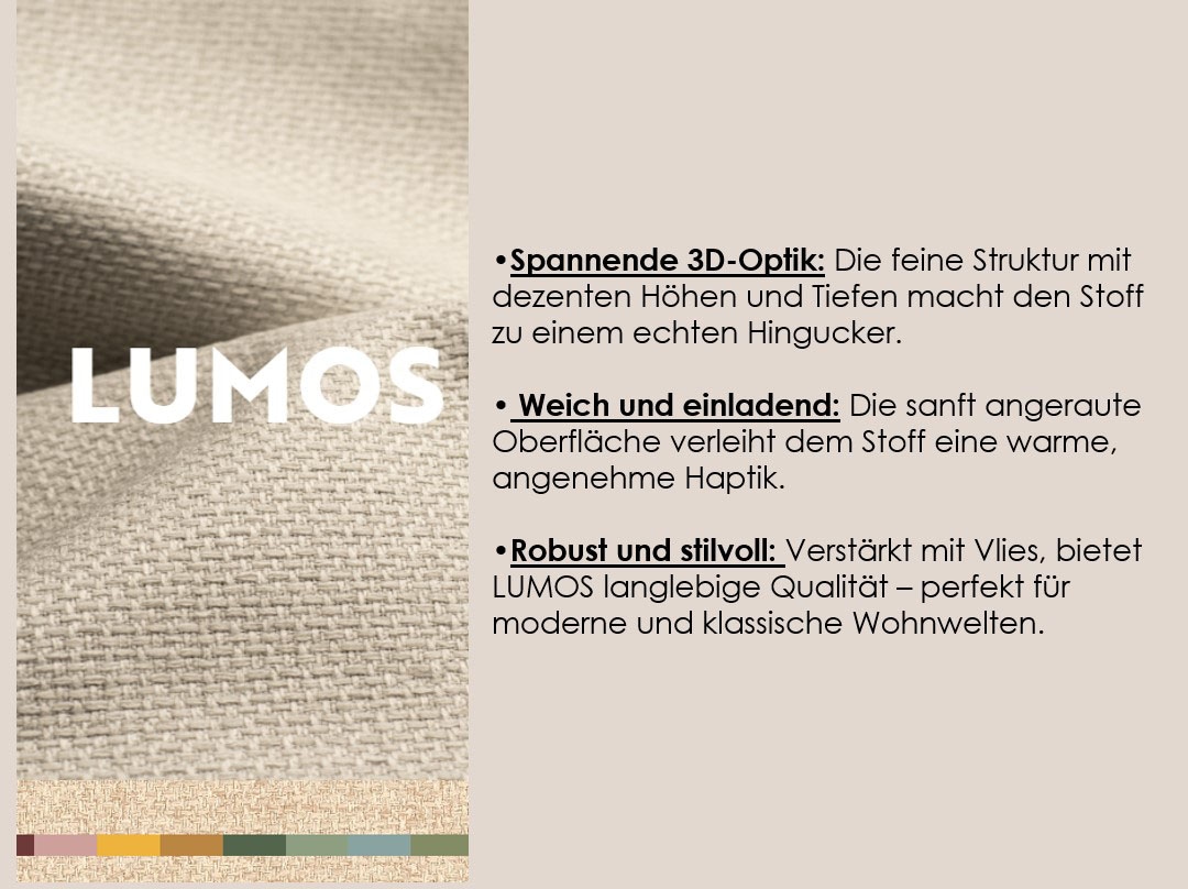 Home affaire Ecksofa »Booster, whlw. mit Schlaffunktion & Bettkasten, Fuss Buche lackiert« Recamiere beidseitig montierbar, L-Form, in Cord & Struktur, B: 232 cm