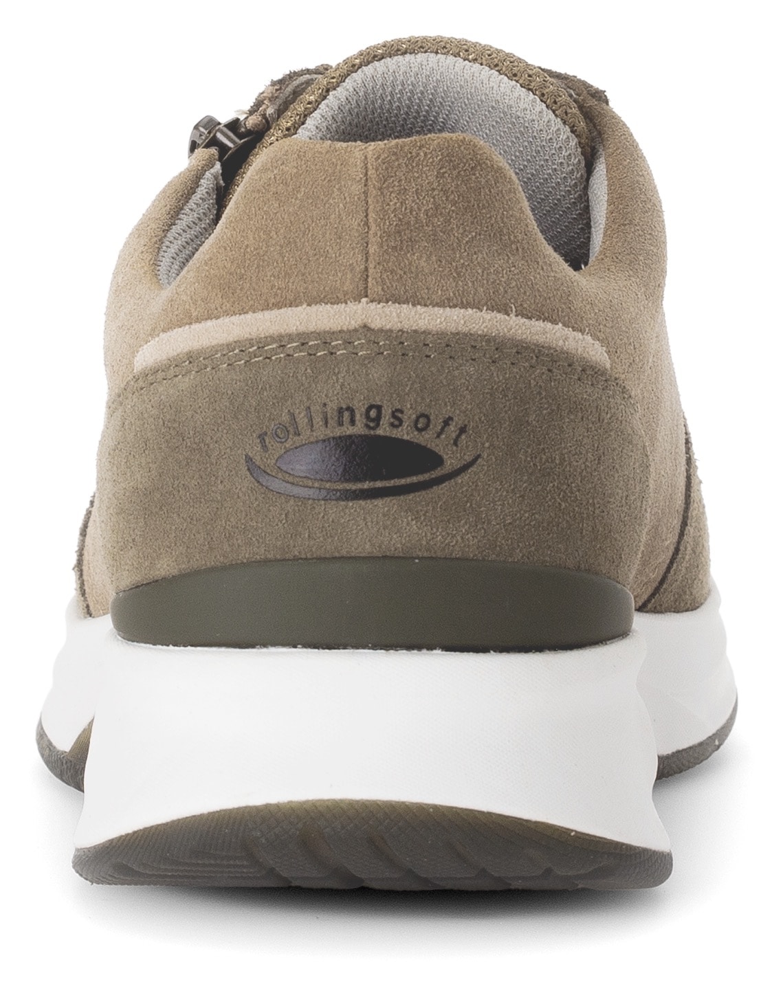 rollingsoft Keilsneaker  , Freizeitschuh, Halbschuh, Schnürer mit Aussenreissverschluss, G-Weite