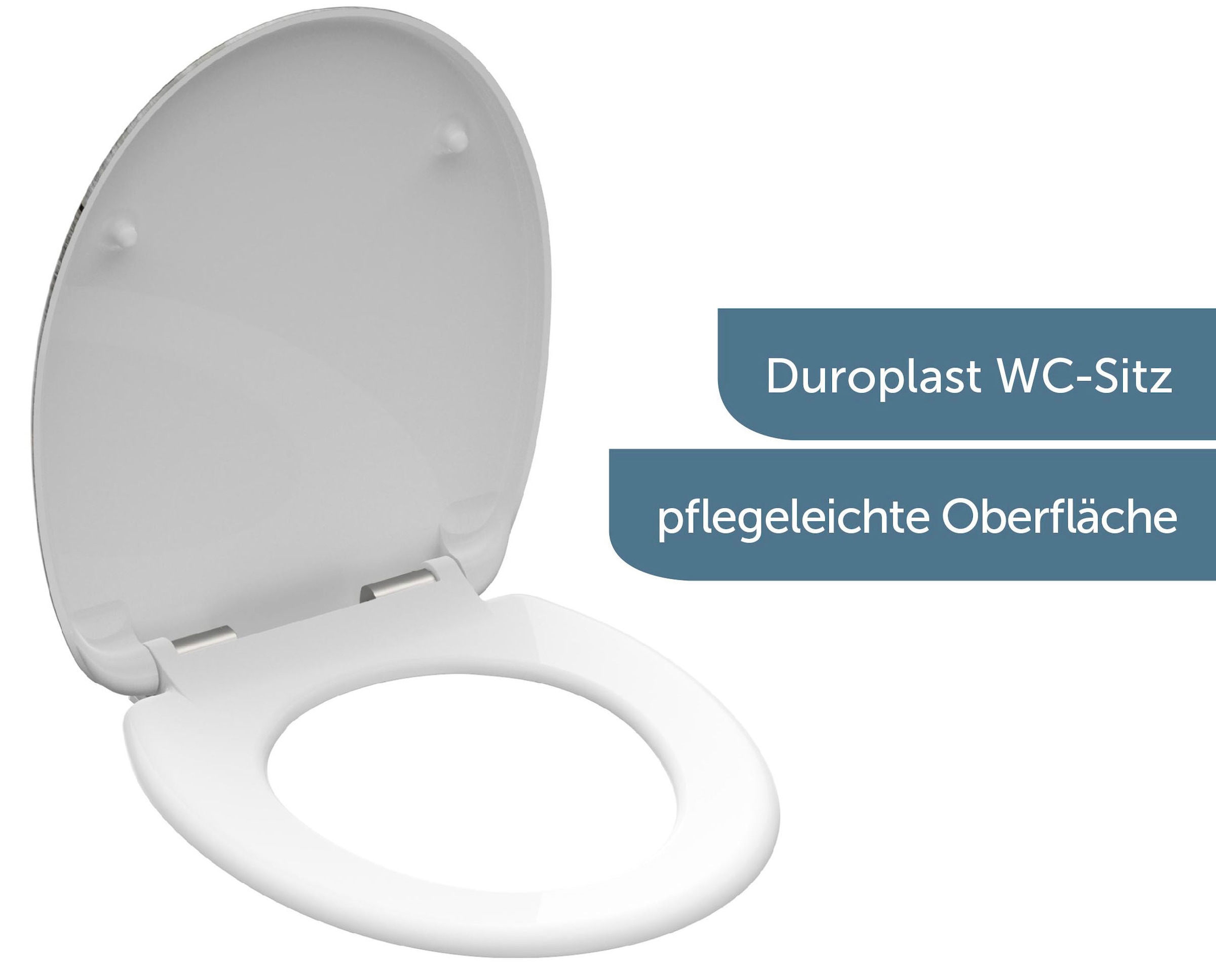 Schütte WC-Sitz »Lighthouse«, Duroplast, mit Absenkautomatik