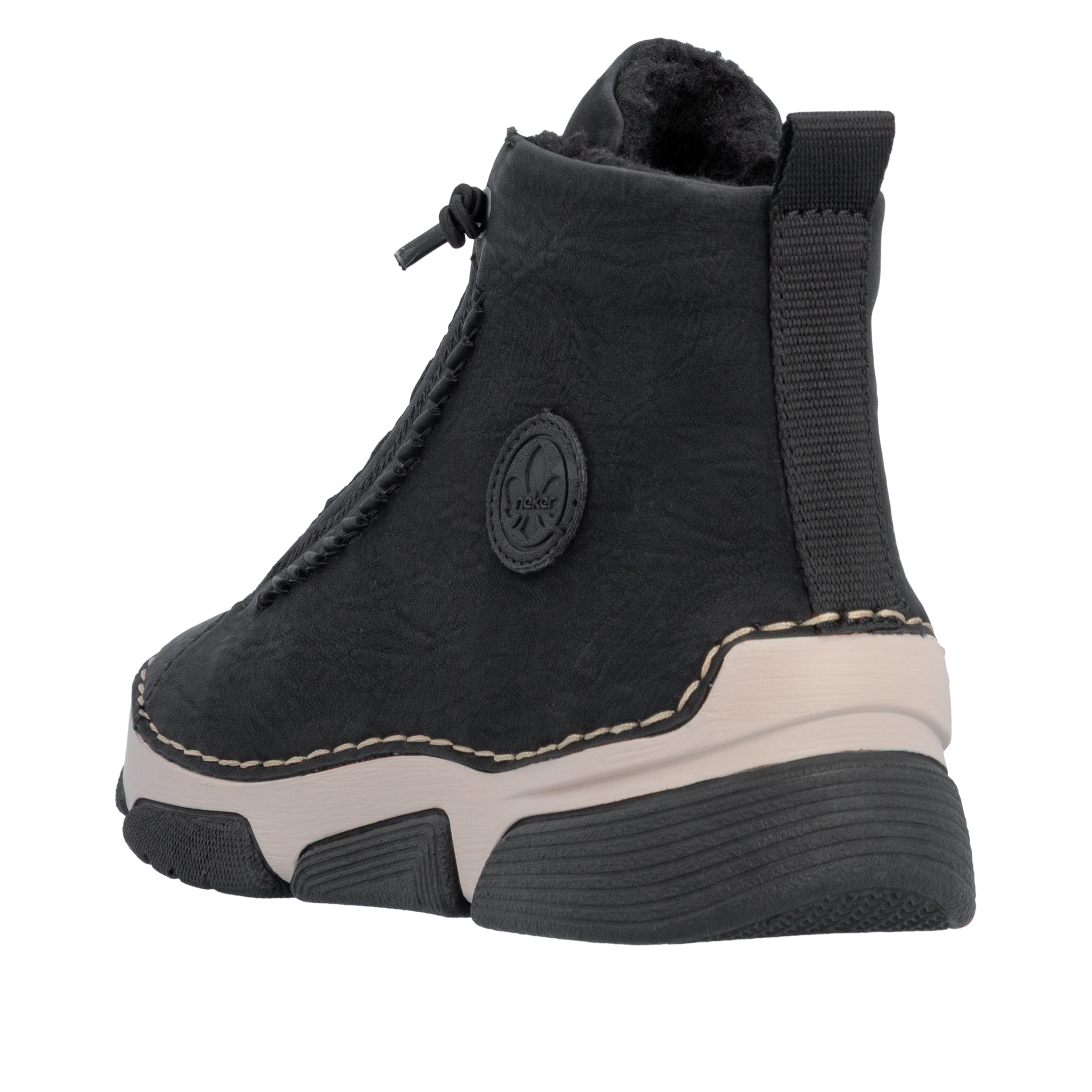 Rieker Winterboots  Winterstiefelette, Outdoorboots, Warmfutter, mit Innenreissverschluss