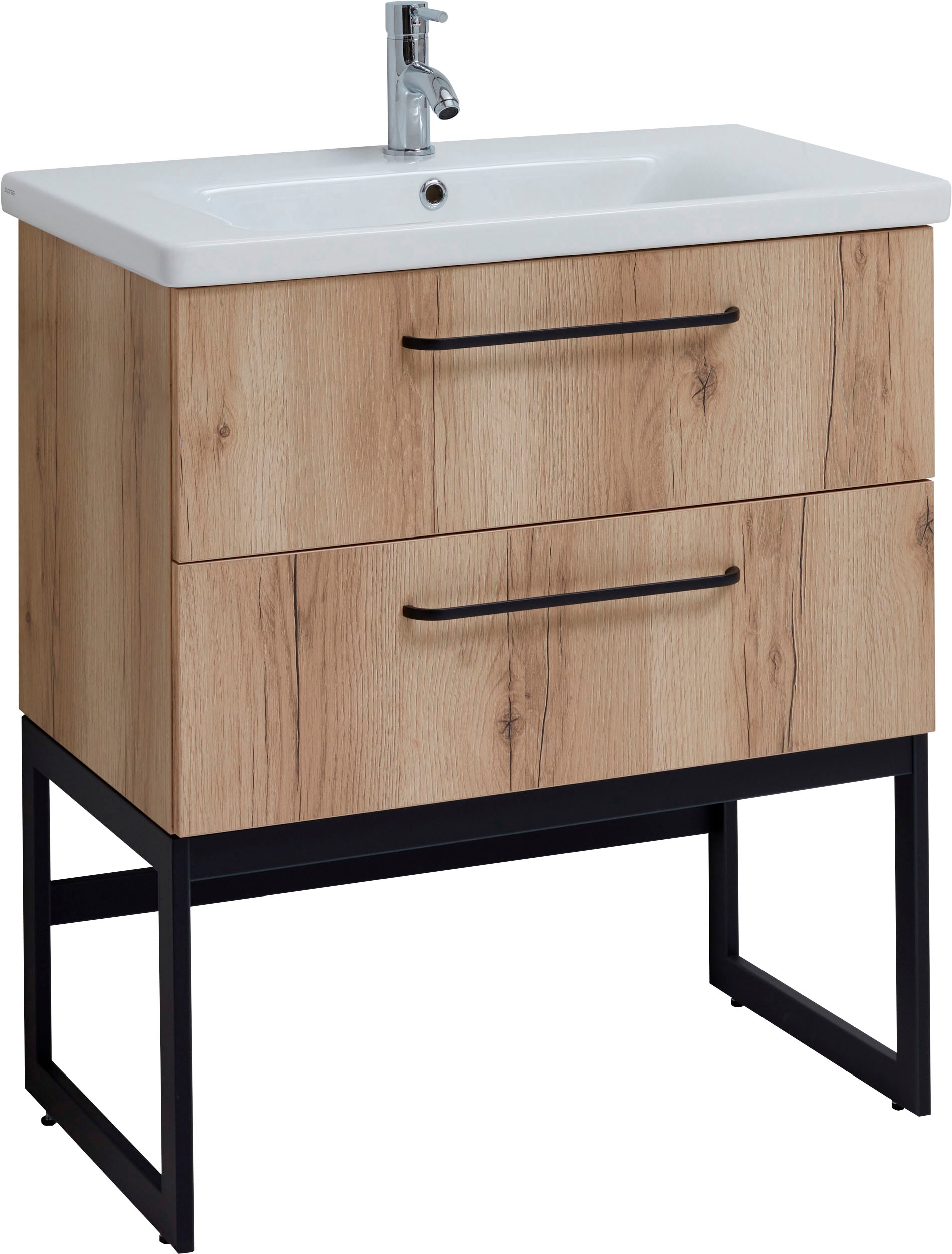 Image of OPTIFIT Waschtisch »Yukon«, Breite 80 cm, mit Keramikbecken bei Ackermann Versand Schweiz