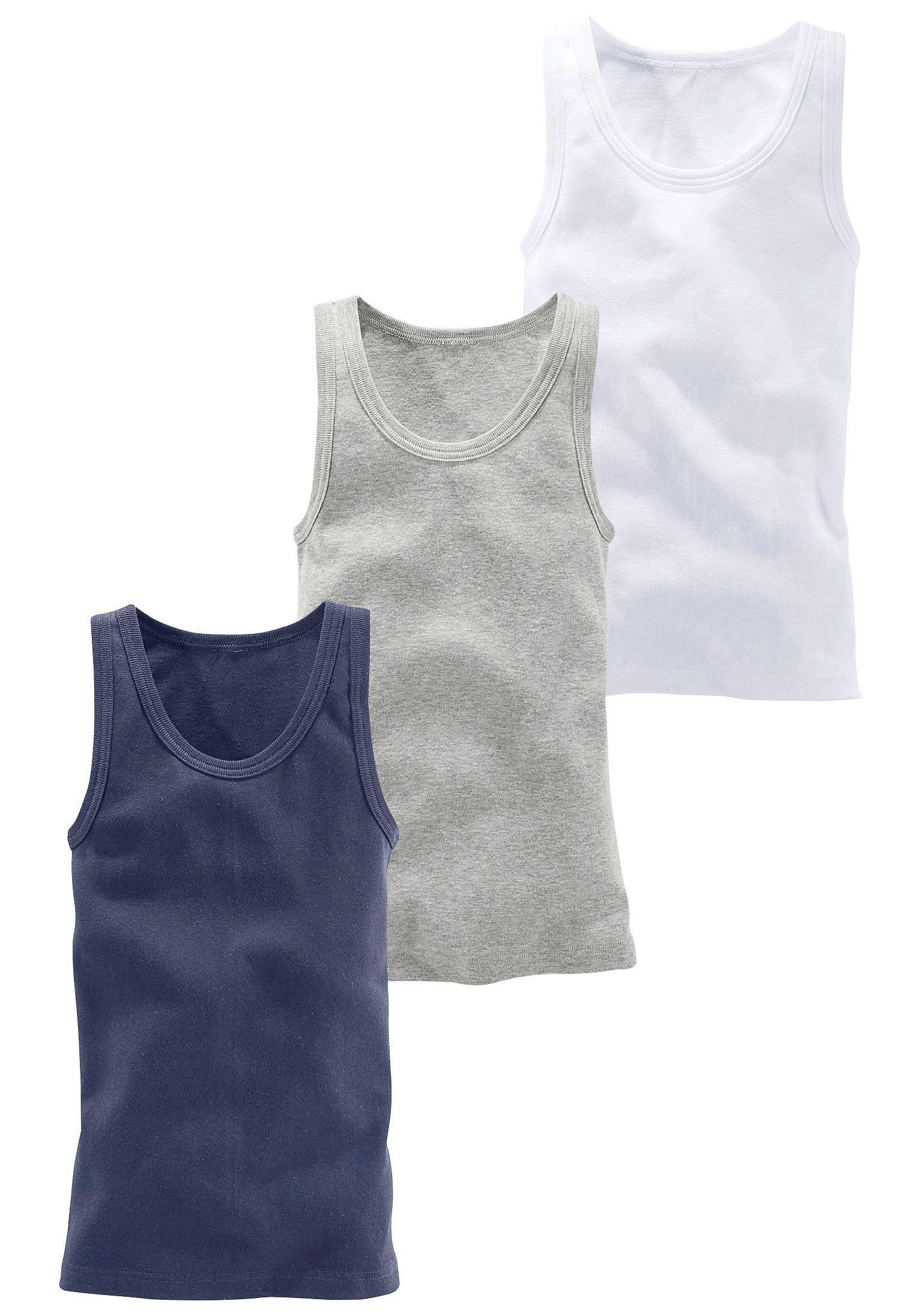 ✌ H.I.S Tanktop, (Packung, 3 Acheter ligne zum tlg.), Drunterziehen ideal en