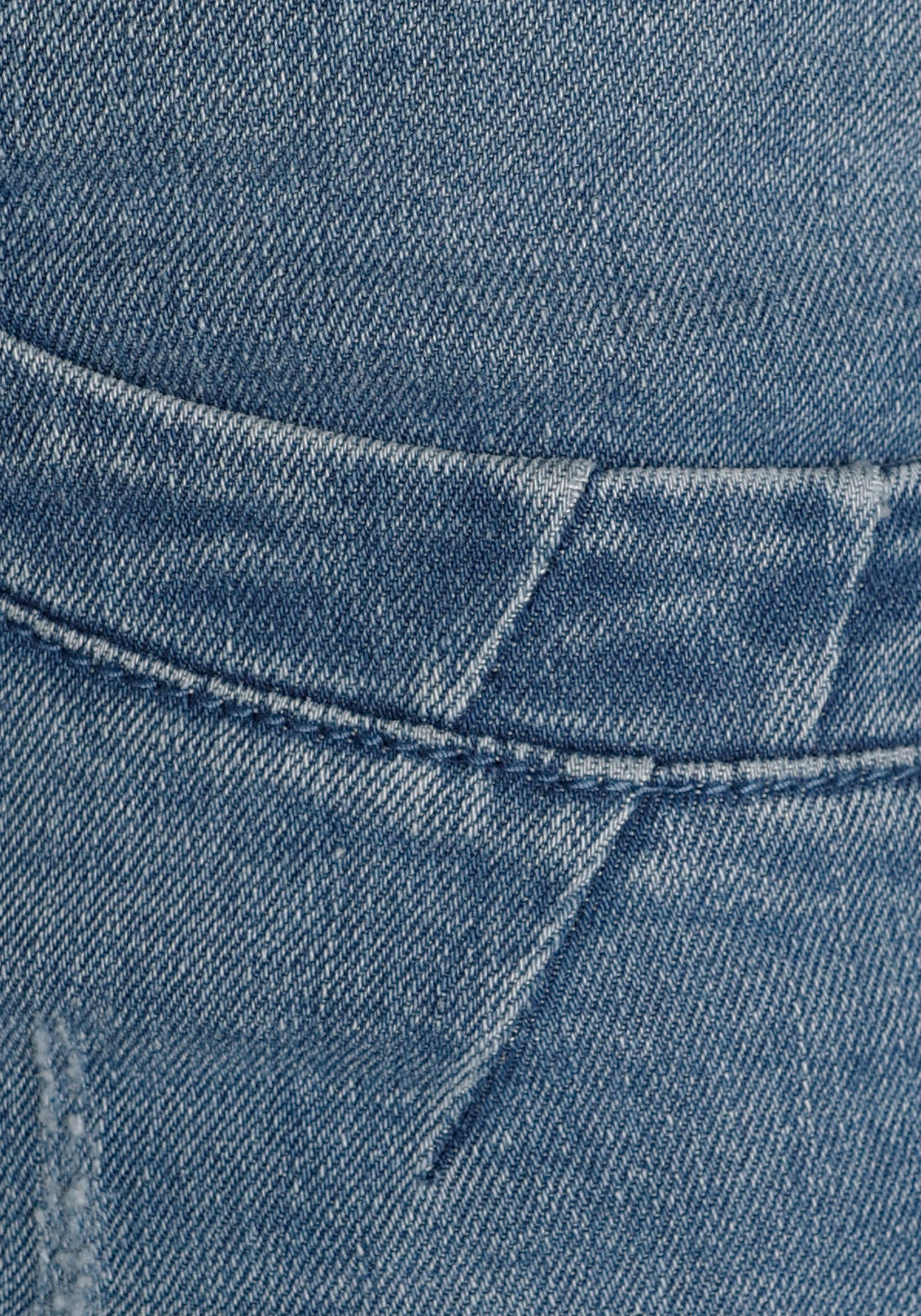 H.I.S 5-Pocket-Jeans »ednaHS«, ökologische, wassersparende Produktion durch Ozon Wash