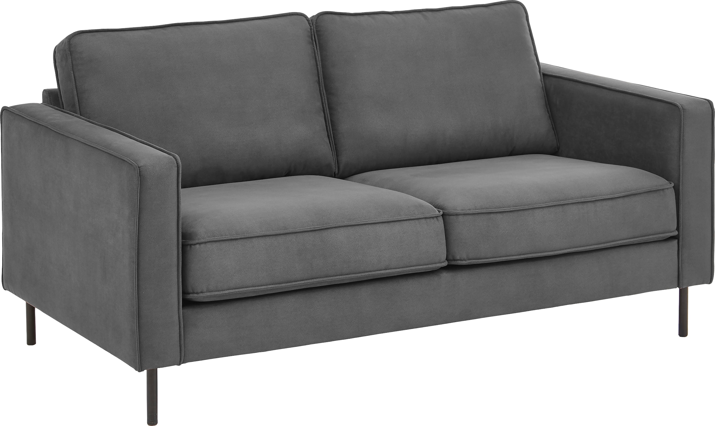ATLANTIC home collection 2-Sitzer »Weston«, im skandinavischem Stil, mit Wellenunterfederung
