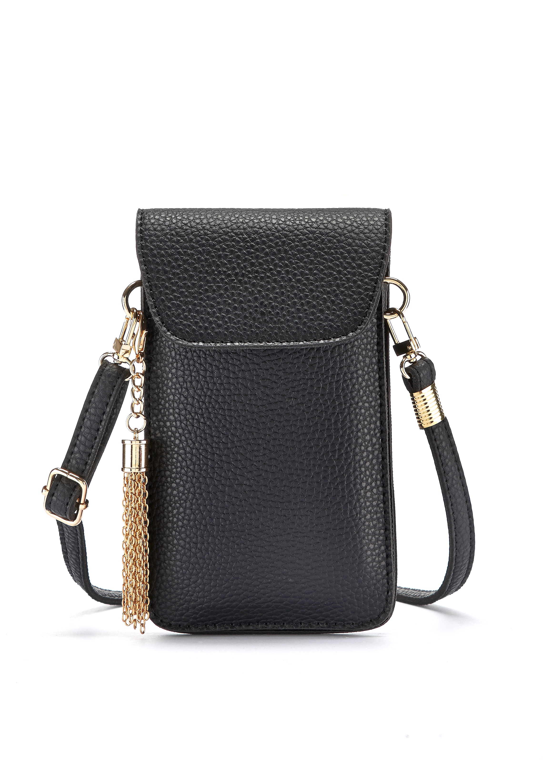 LASCANA Umhängetasche »Handytasche«, mit Sichtfenster, Minibag, Crossbody Bag, VEGAN