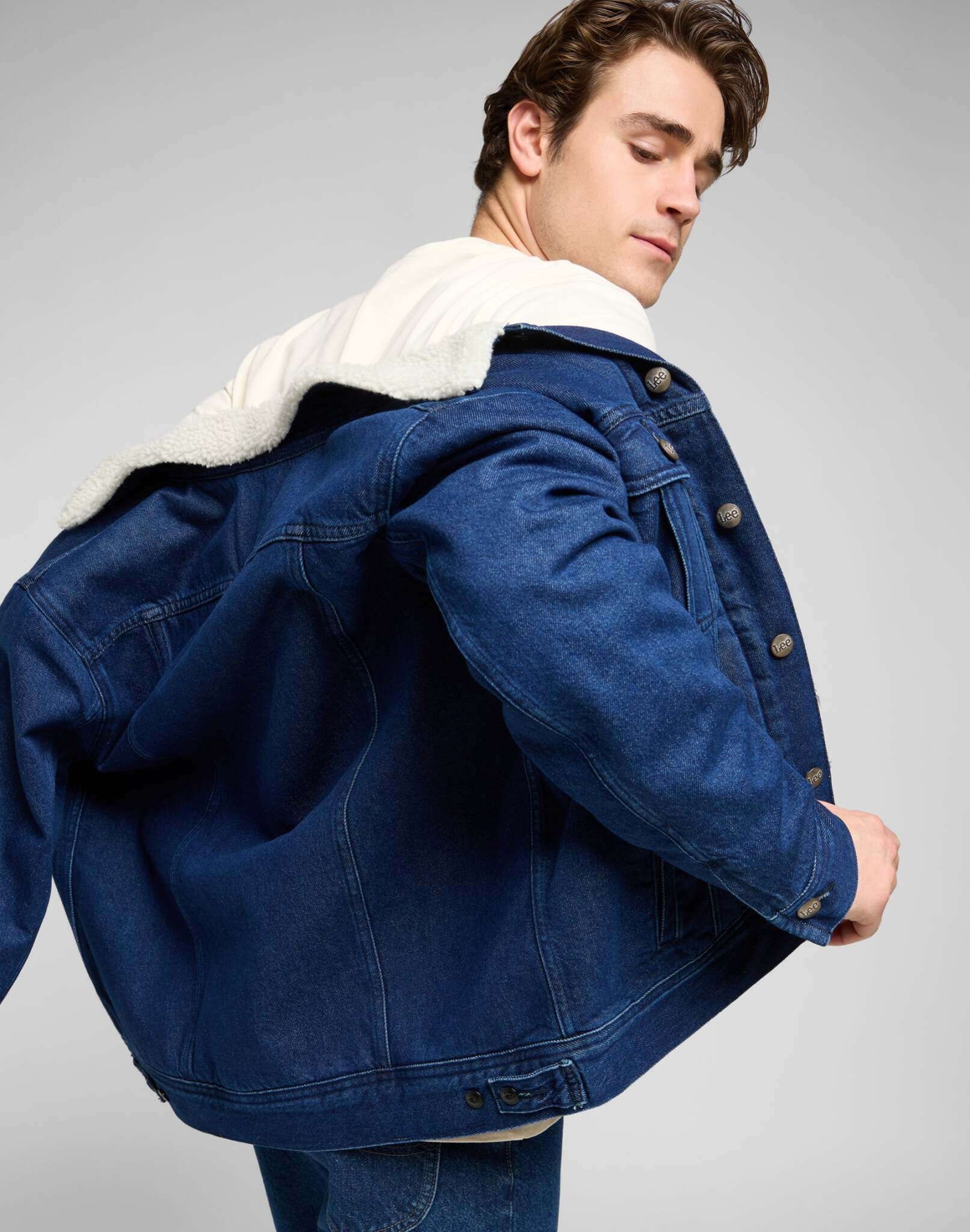 Lee® Jeansjacke »Lee Jeansjacke Sherpa Jacket«