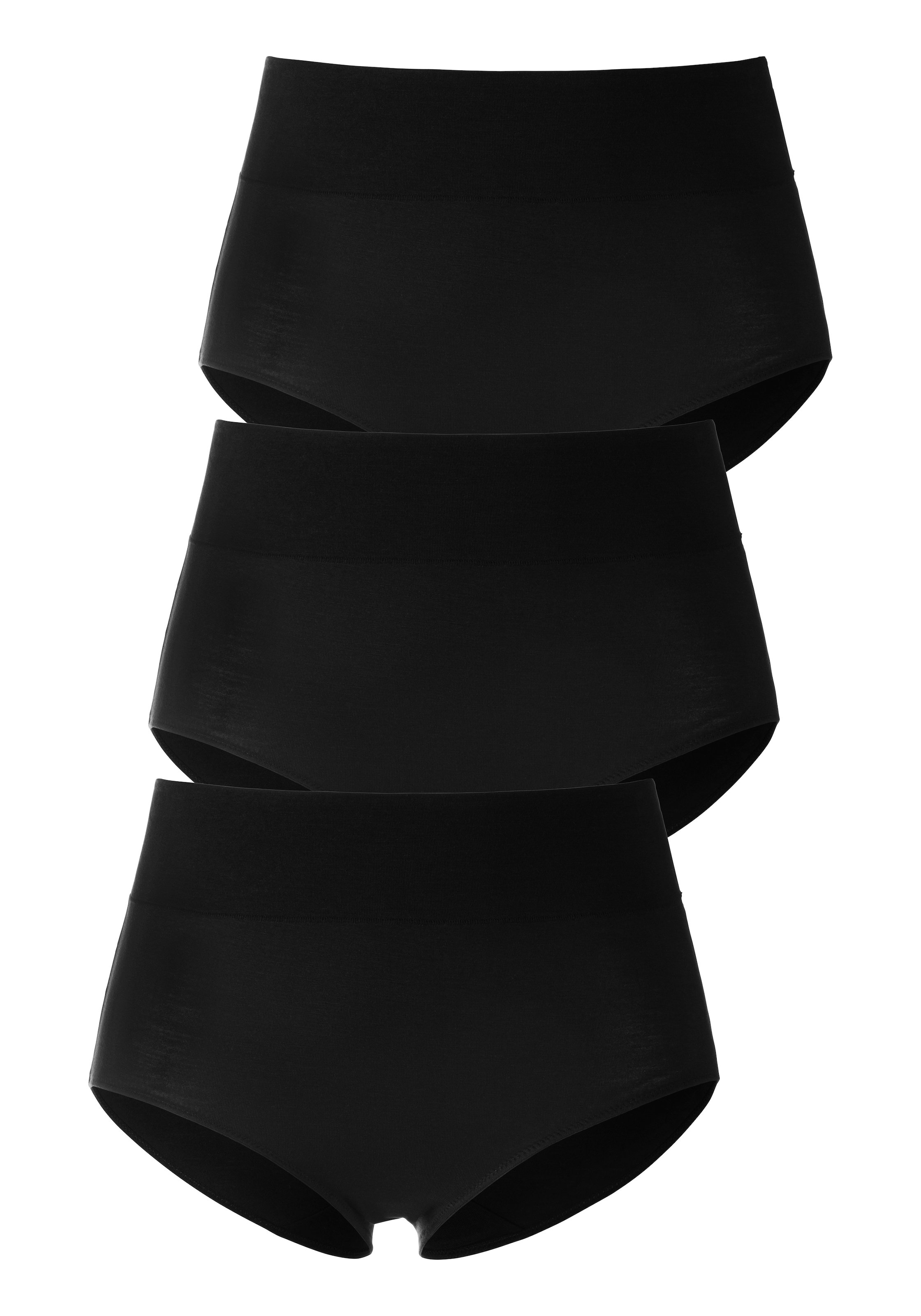 Image of LASCANA Taillenslip Packung, 3 Stk. mit besonders komfortablem Bündchen