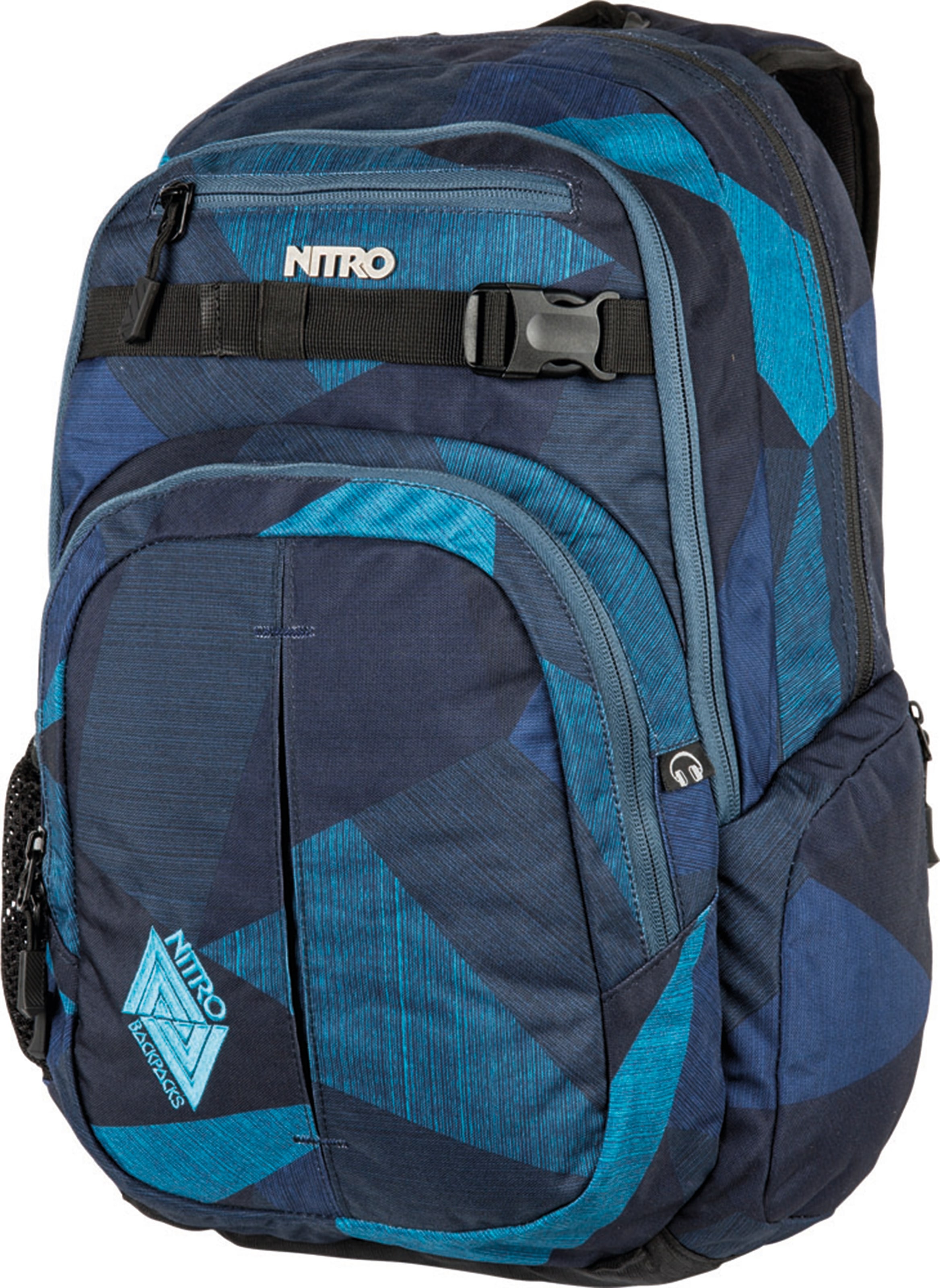 Image of NITRO Schulrucksack »Chase, Fragments Blue« bei Ackermann Versand Schweiz