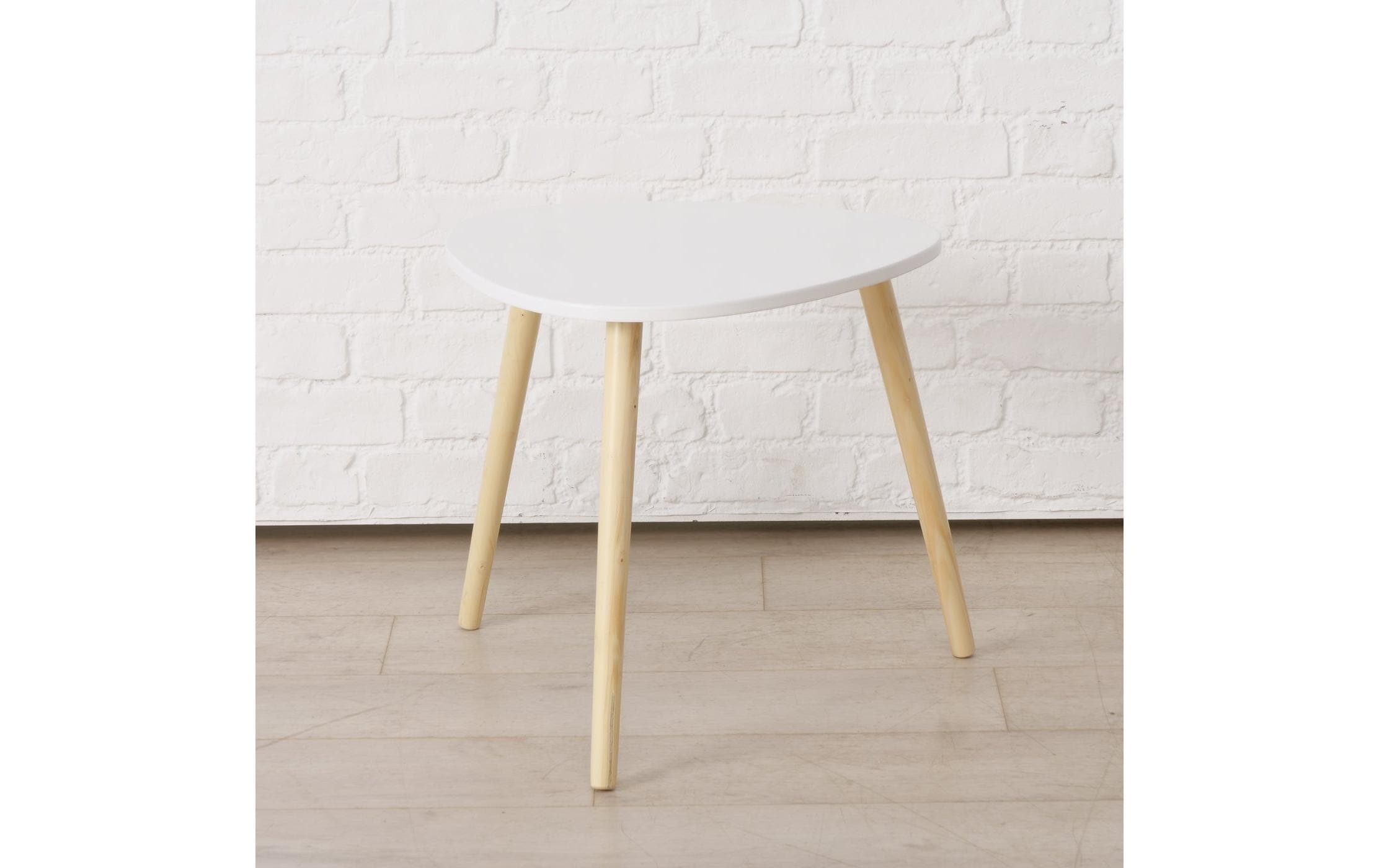 BOLTZE Beistelltisch »Visby 45 x 48 cm Weiss«