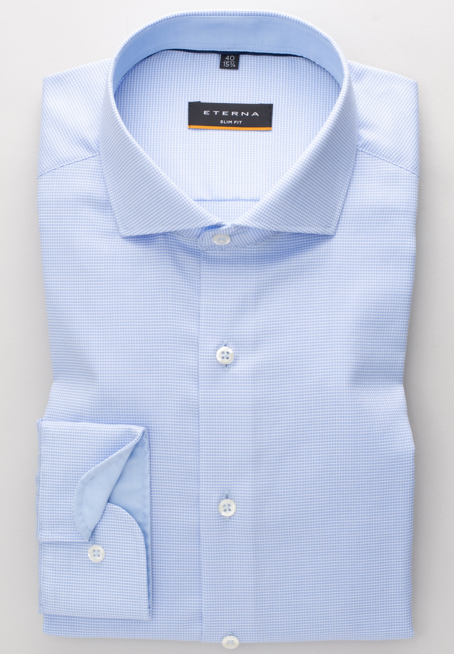 Eterna Langarmhemd »SLIM FIT« NON IRON (bügelfrei)