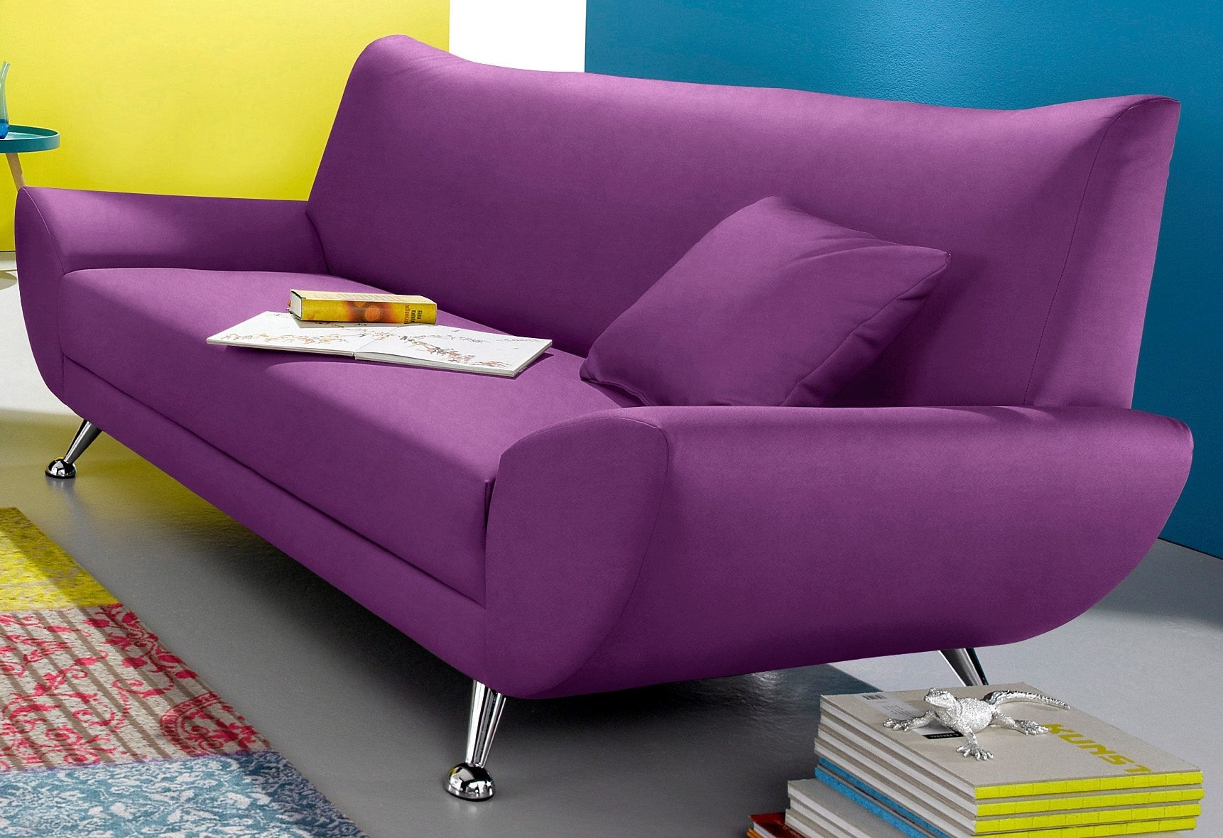 INOSIGN 3-Sitzer »Saltare elegant und komfortabel, toller Designfuss«