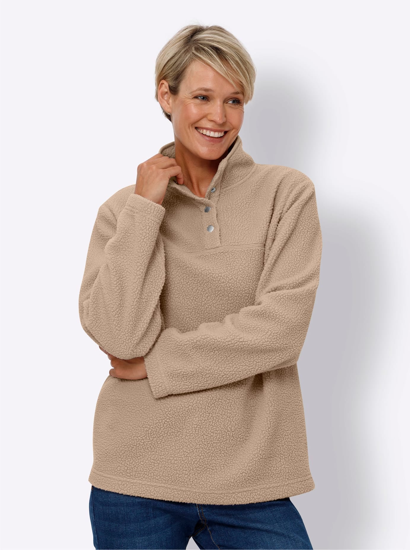 Classic Basics Fleeceshirt »Fleece-Shirt«, (1 tlg.)