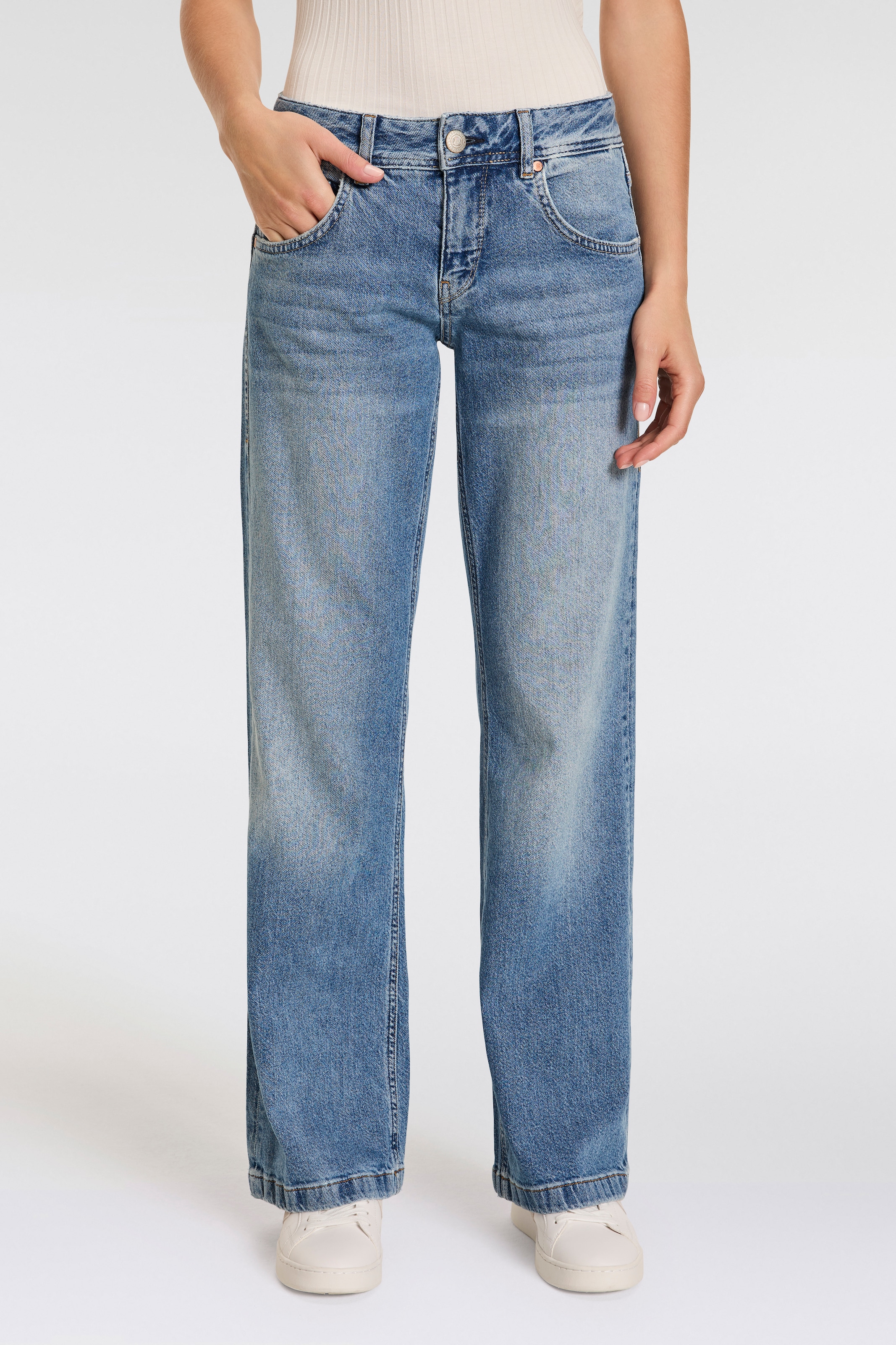 Herrlicher Bootcut-Jeans »Edna Light Denim«
