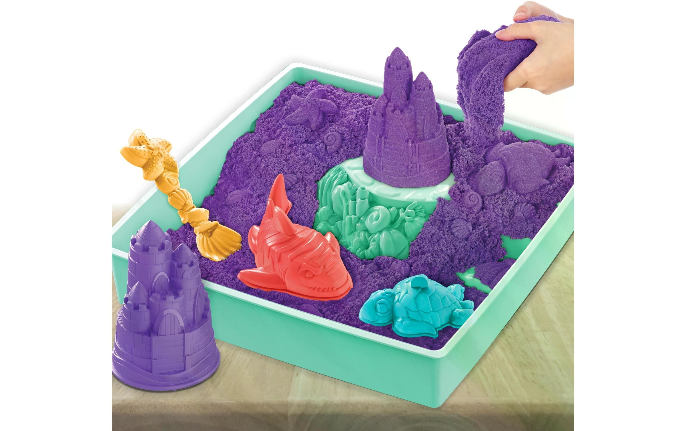 Kreativset »Spinmaster Sand Kinetic Box Lila«