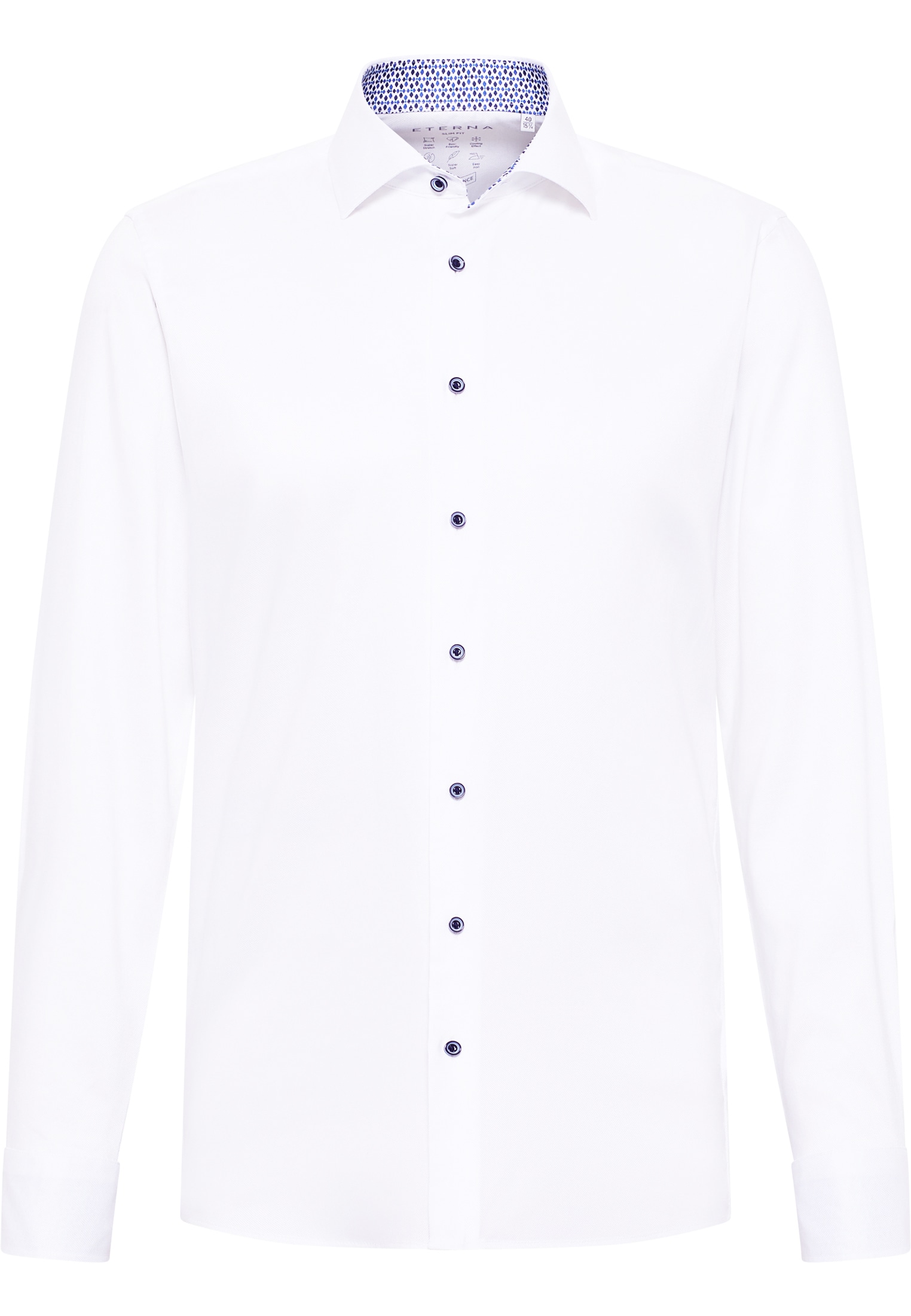 Eterna Langarmhemd »SLIM FIT«