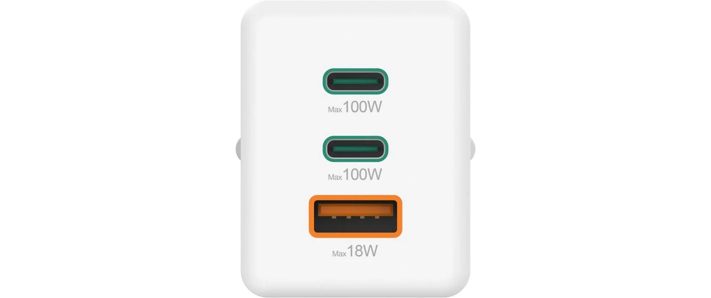 Hama USB-Ladegerät »Gan charger 1x USB-A 2x USB-C 100 W«