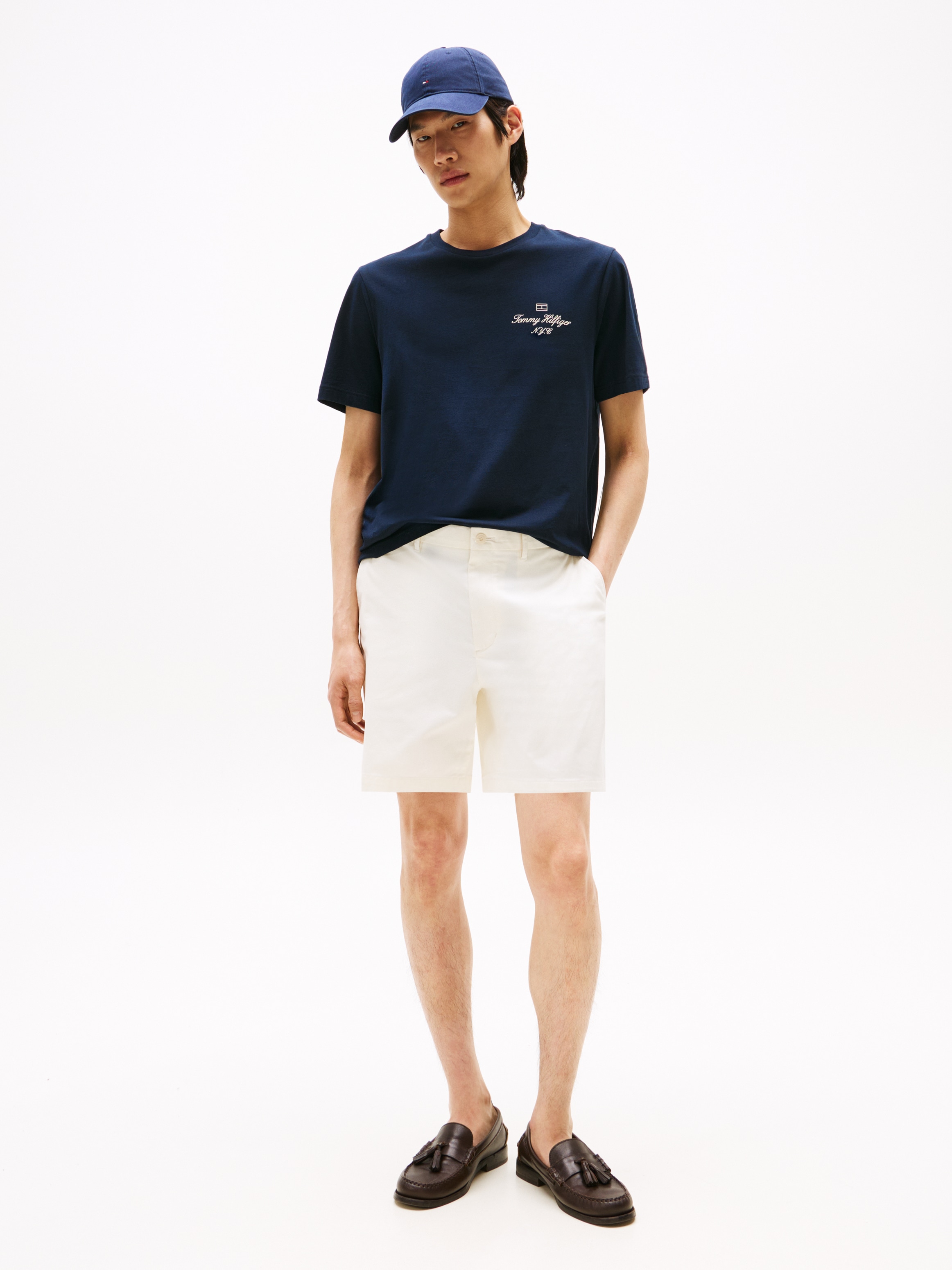 Tommy Hilfiger T-Shirt »OUTLINE FLAG SCRIPT TEE«
