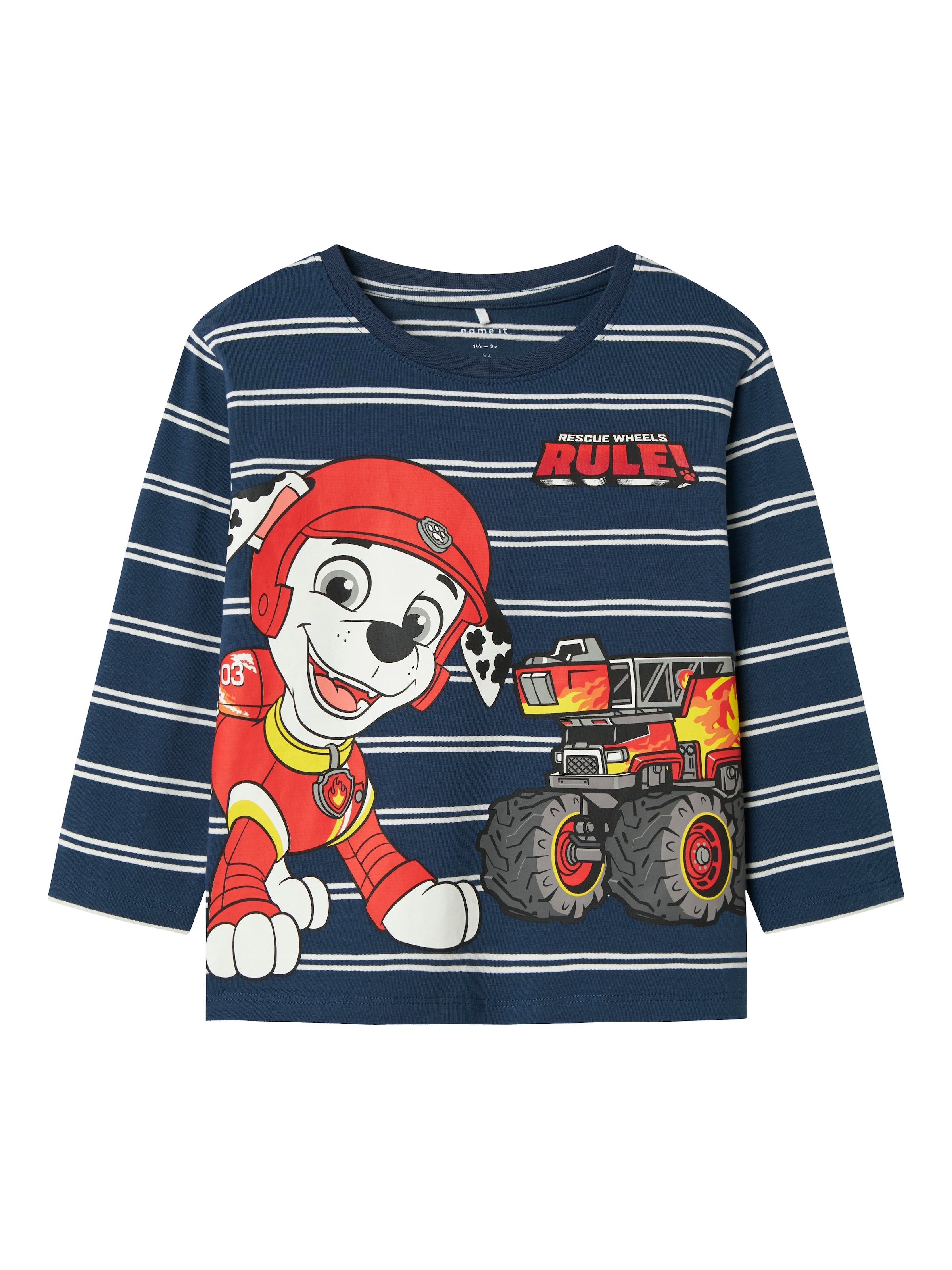 Name It T-Shirt »NMMSOFUS PAW LS NREG TOP BOX CPLG«
