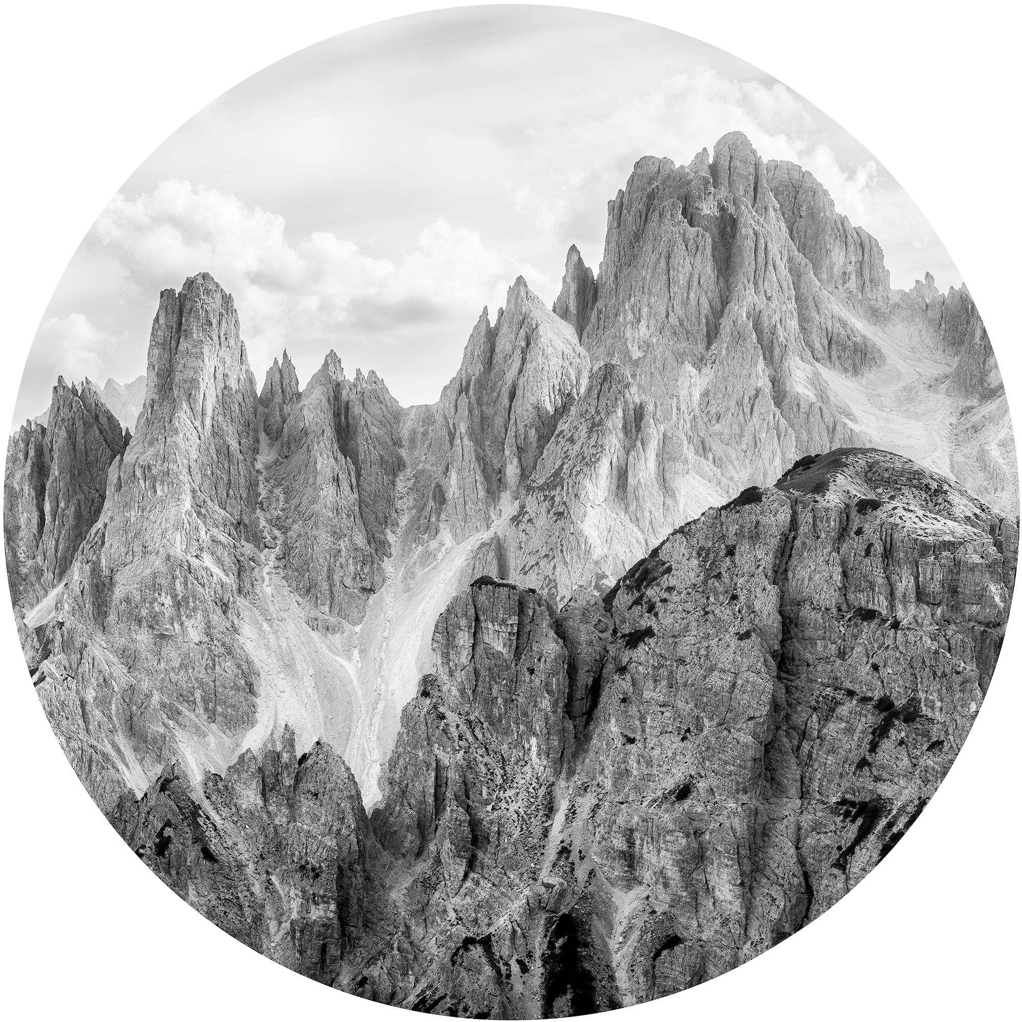 Image of Komar Fototapete "Vlies selbstklebend - Torres - Grösse 125 x 125 cm" bedruckt glatt Wohnzimmer, Schlafzimmer
