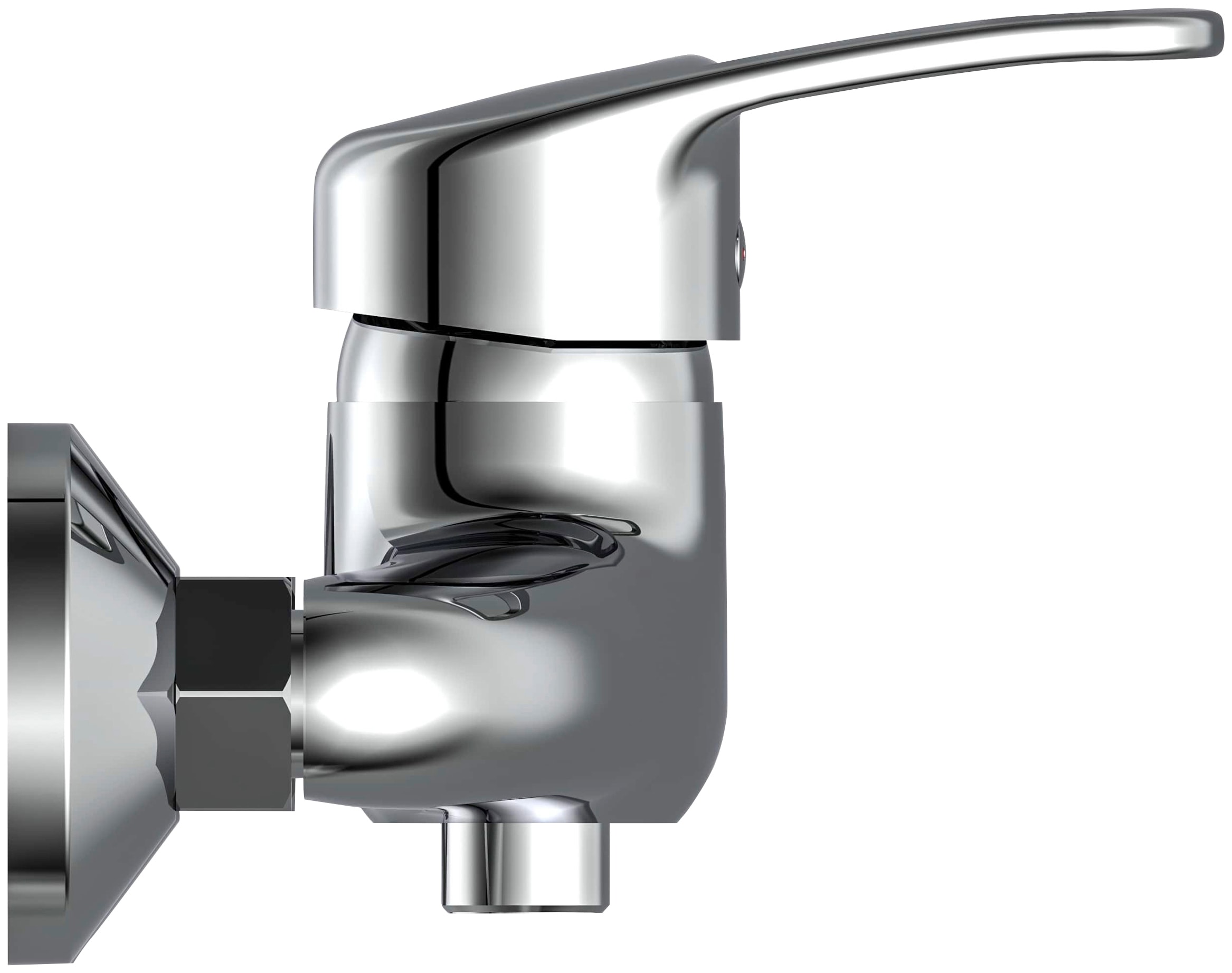 Schütte Duscharmatur »Batoni« Wasserhahn Bad, Mischbatterie Dusche in Chrom