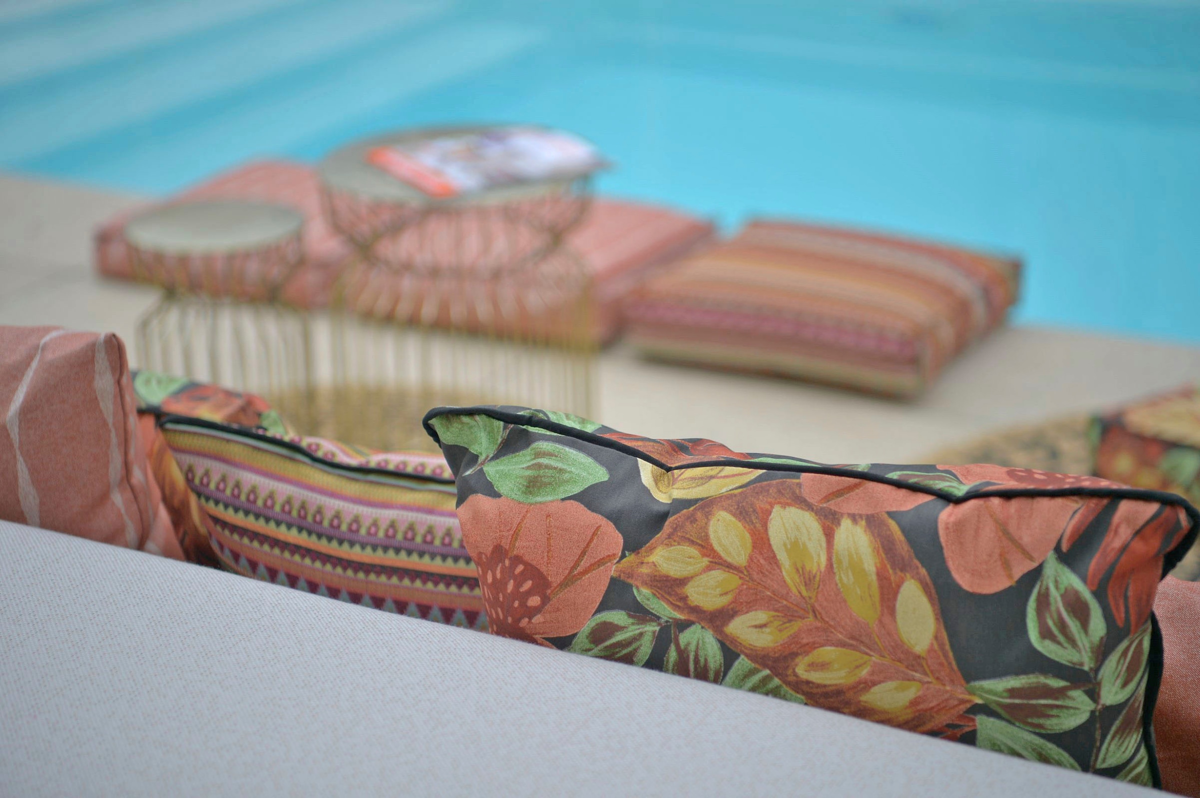 H.O.C.K. Dekokissen »Tropical« Kissenhülle mit Füllung, 1 Stück