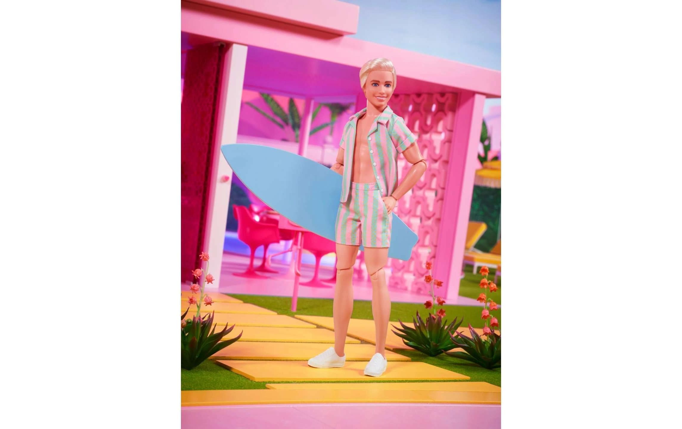 Barbie Anziehpuppe »The Movie Signature Ken mit Surfbrett«