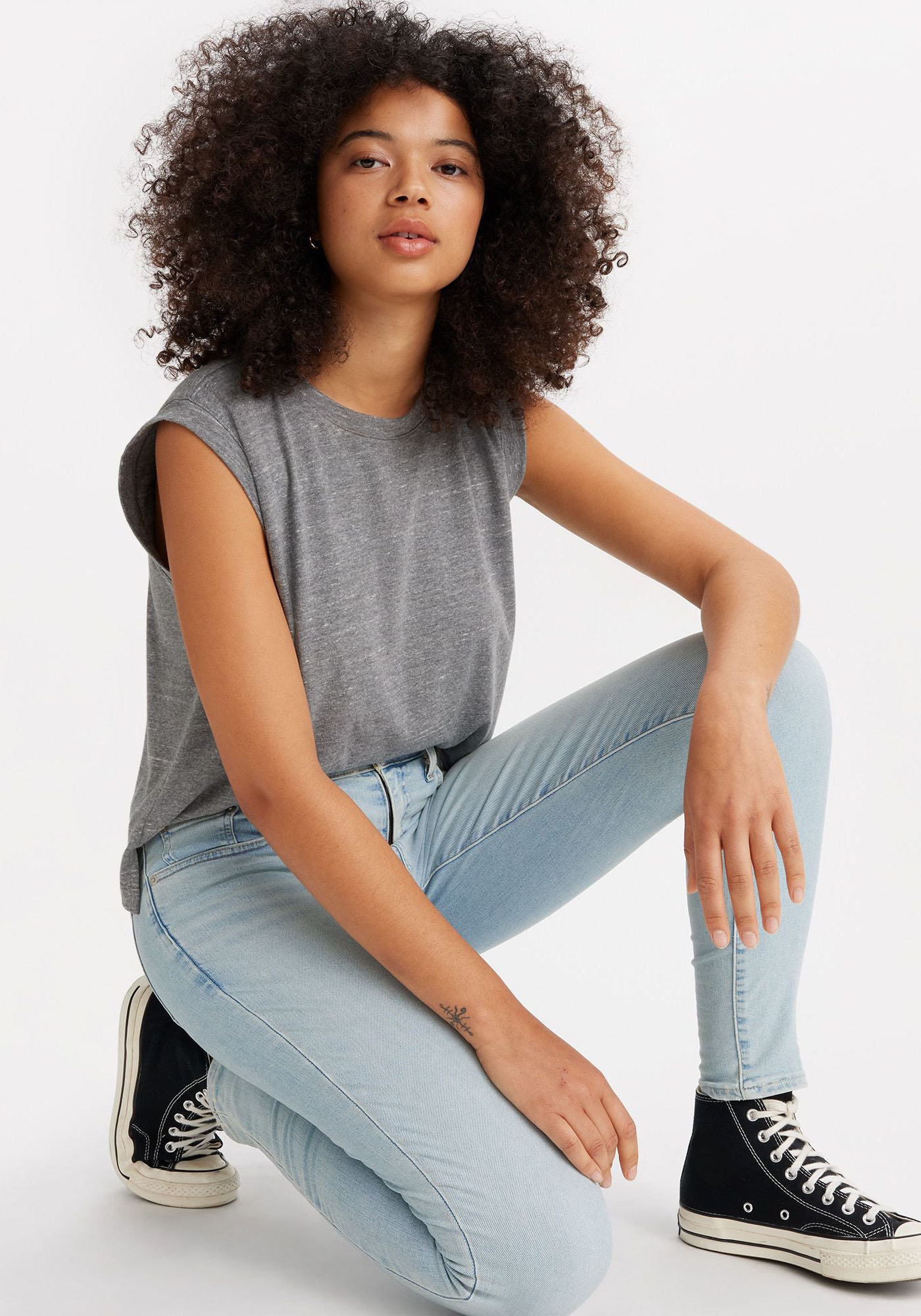 Levi's® Skinny-fit-Jeans »721 High rise skinny«, mit hohem Bund